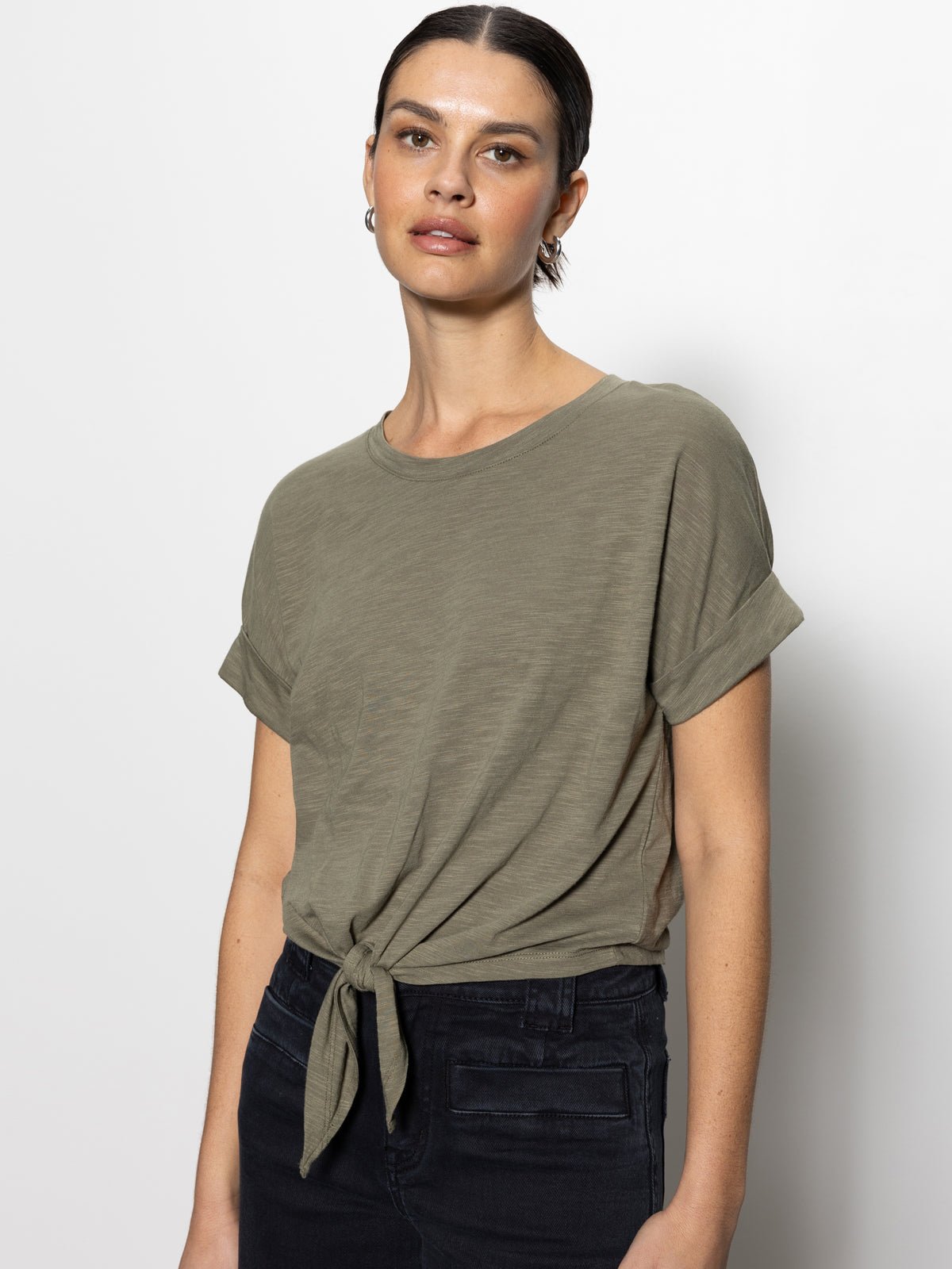 All Day Tie Tee Trail Green