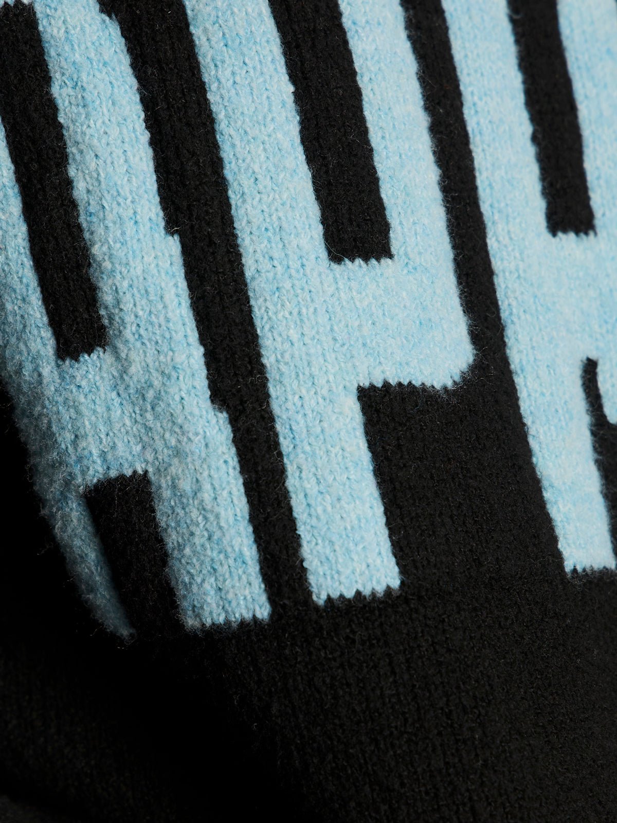 Apres Ski Sweater Black/Aquamarine