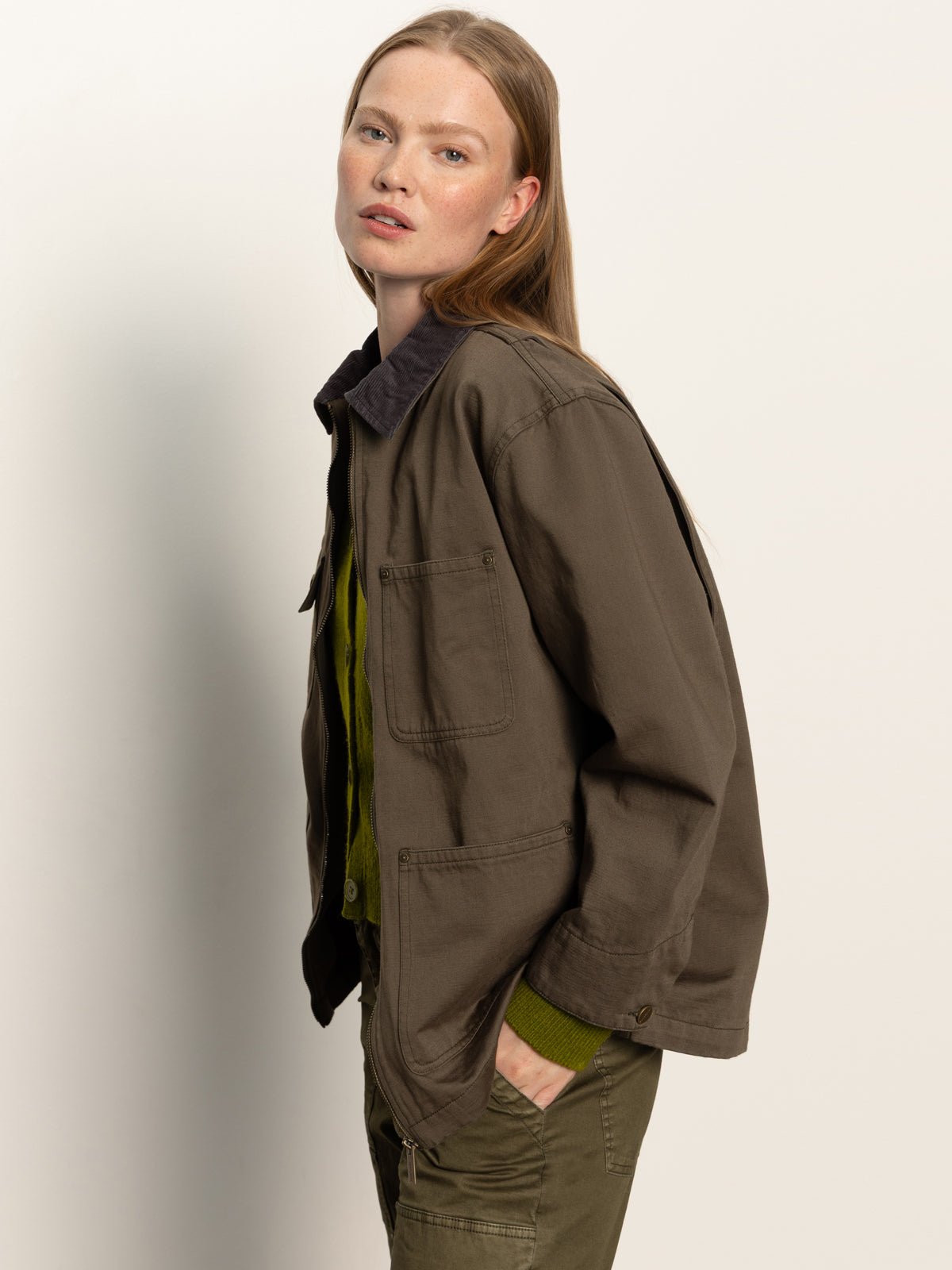 Barn Jacket Burnt Olive