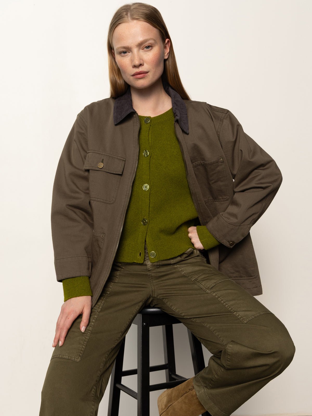 Barn Jacket Burnt Olive
