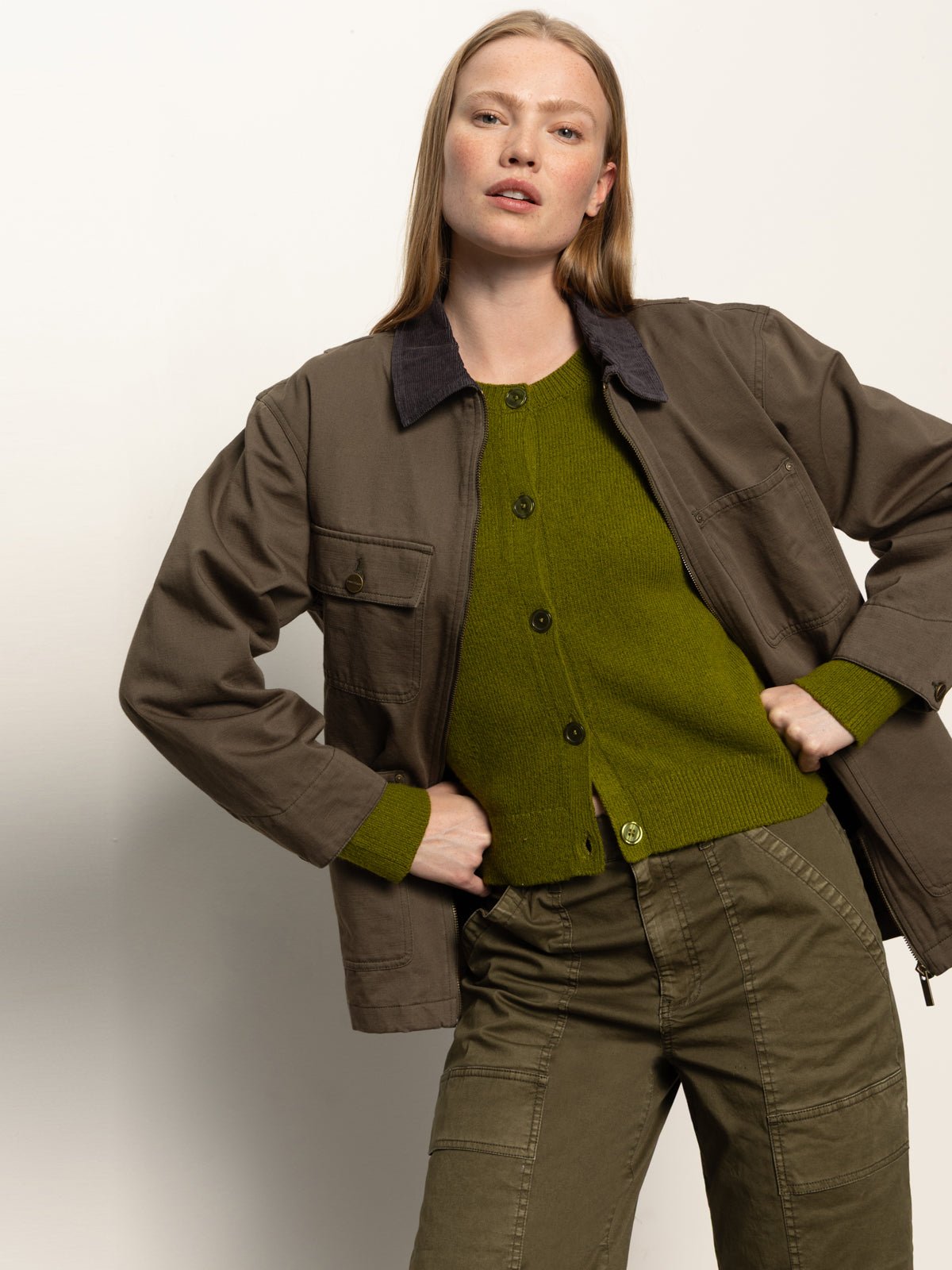 Barn Jacket Burnt Olive