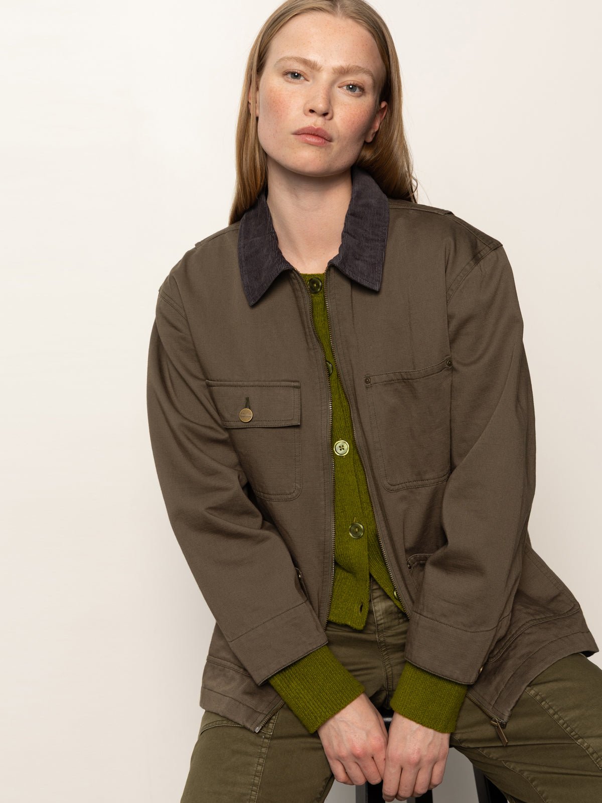 Barn Jacket Burnt Olive