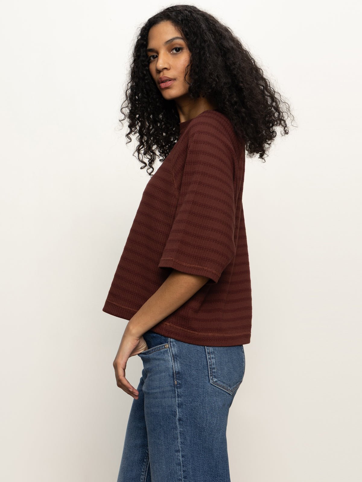 Boxy Raglan Tee Chicory