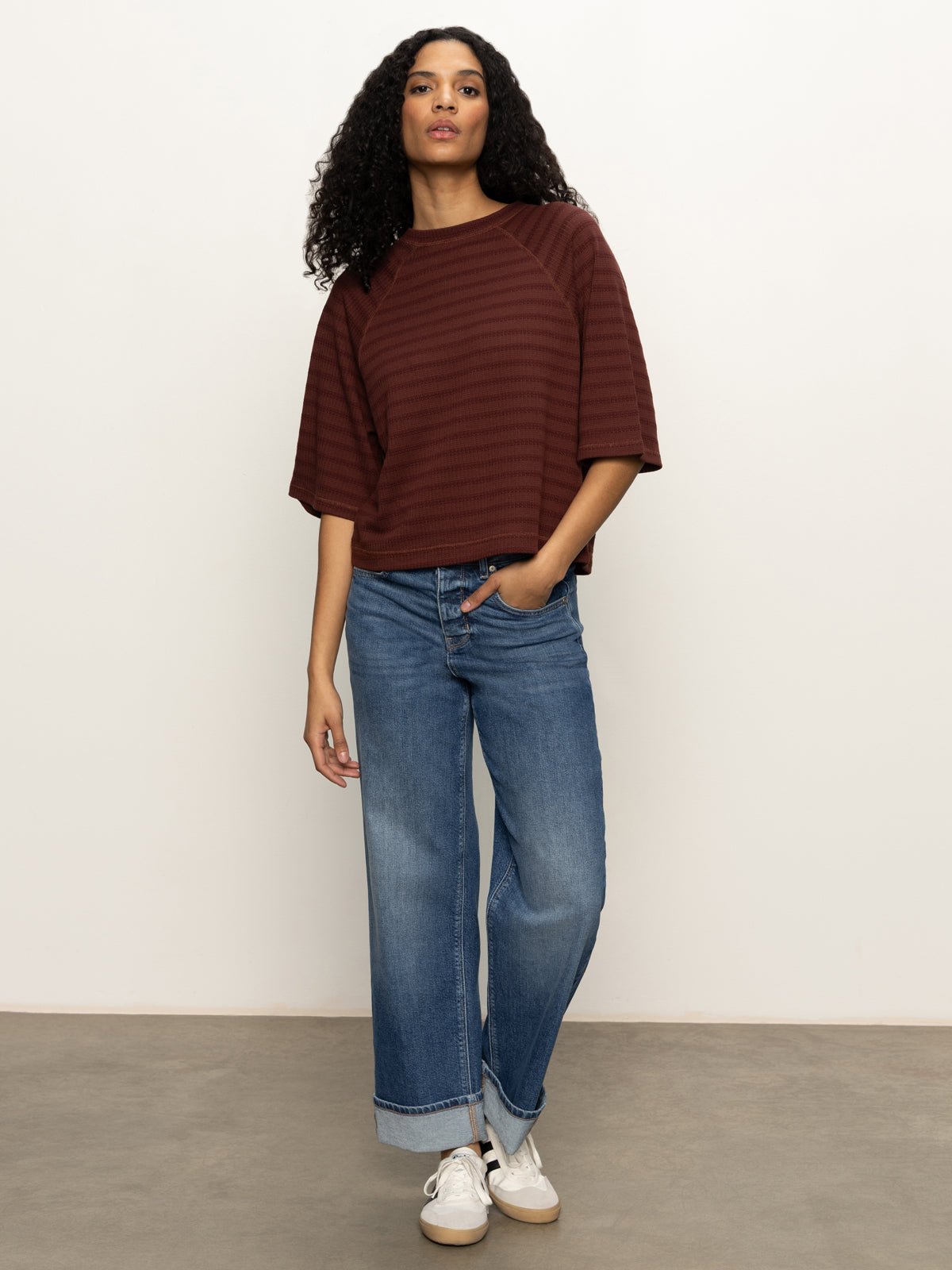 Boxy Raglan Tee Chicory