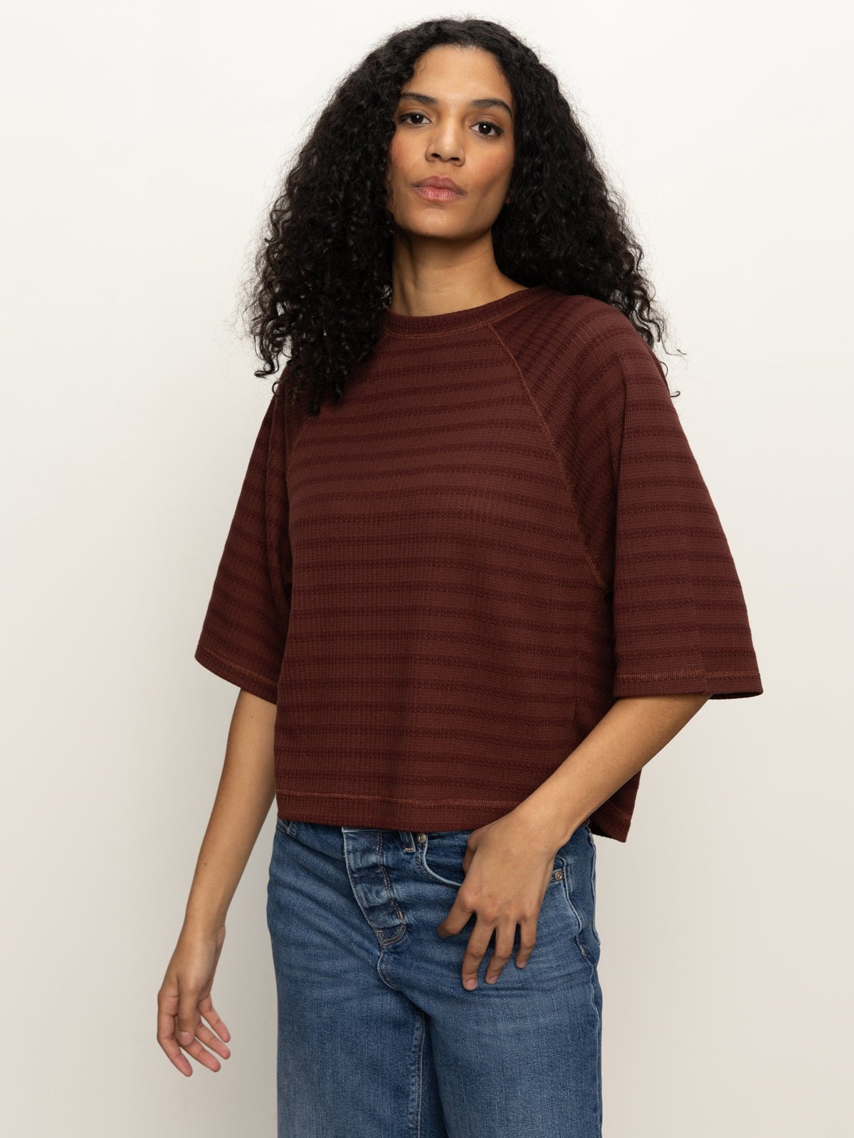 Boxy Raglan Tee Chicory