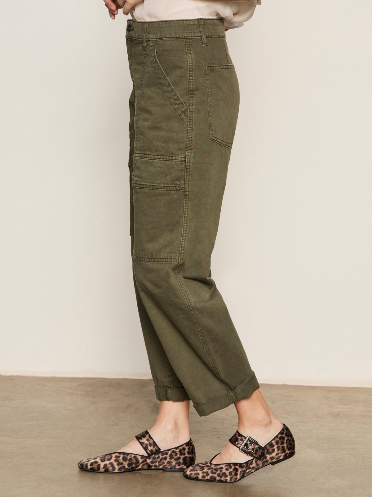 Boyfriend Utility Pant Kalamata
