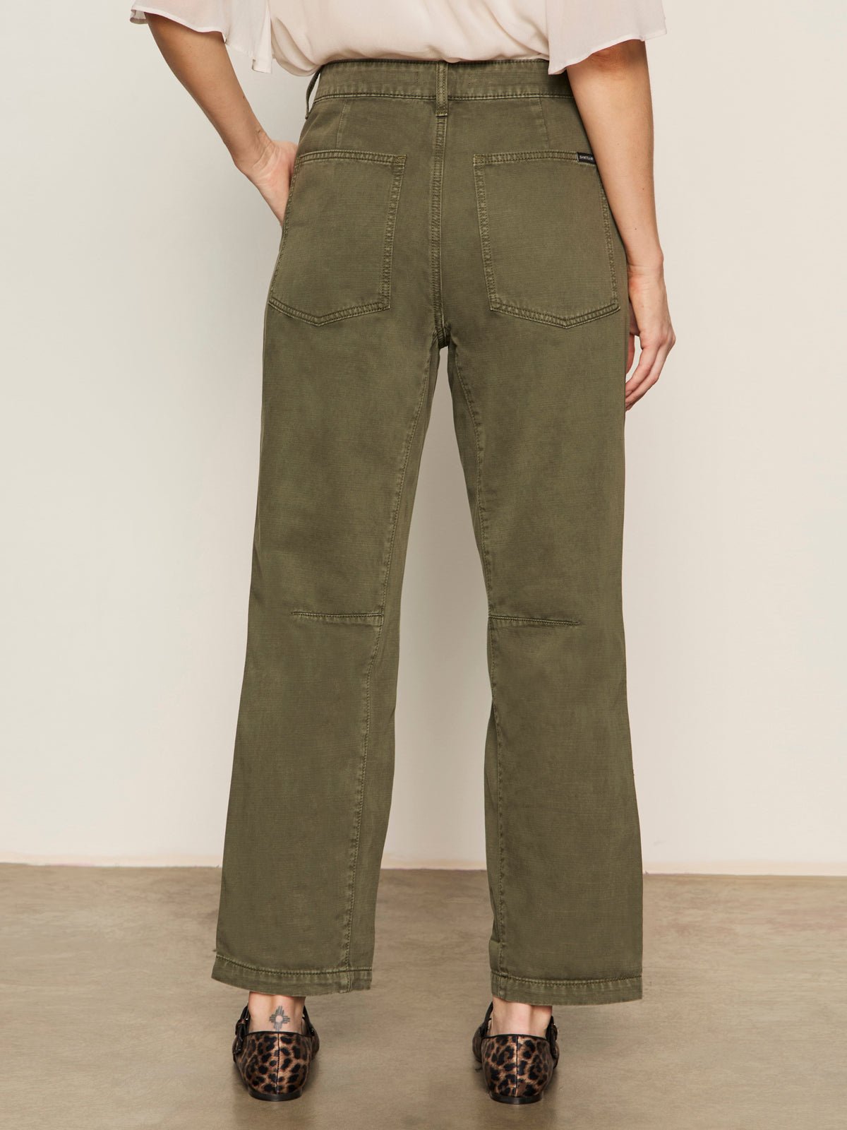 Boyfriend Utility Pant Kalamata