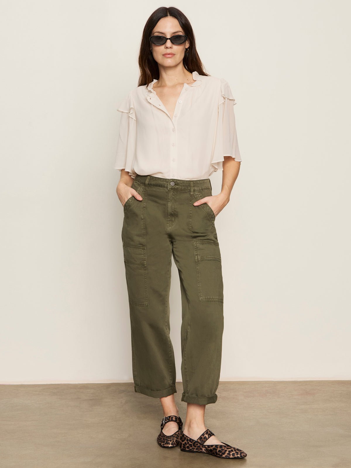 Boyfriend Utility Pant Kalamata