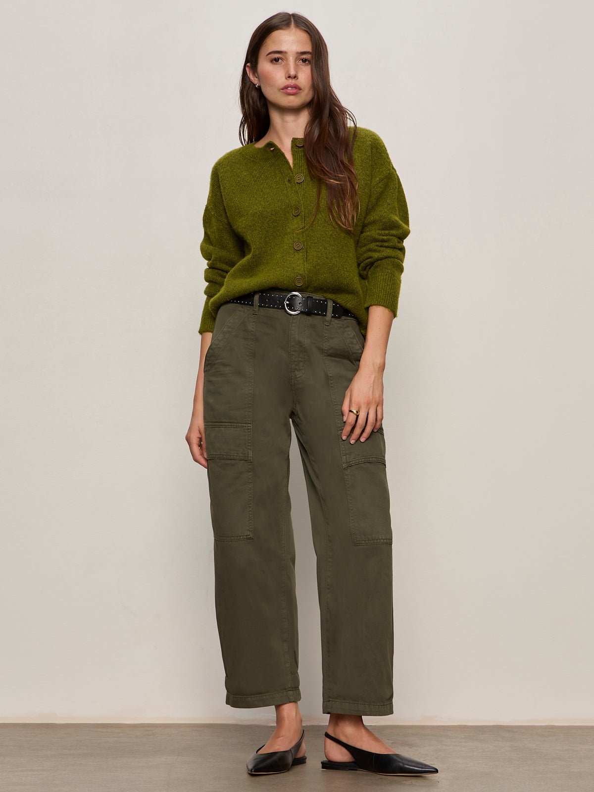 Boyfriend Utility Pant Kalamata Petite Sizing