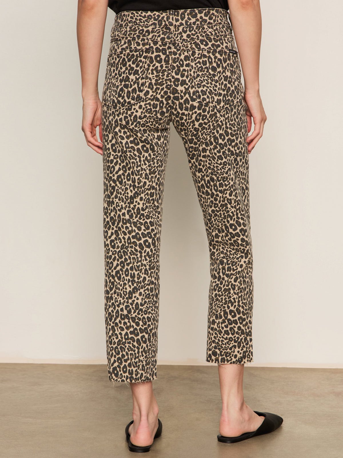 Cadence 90's Straight Crop Jean French Kitty