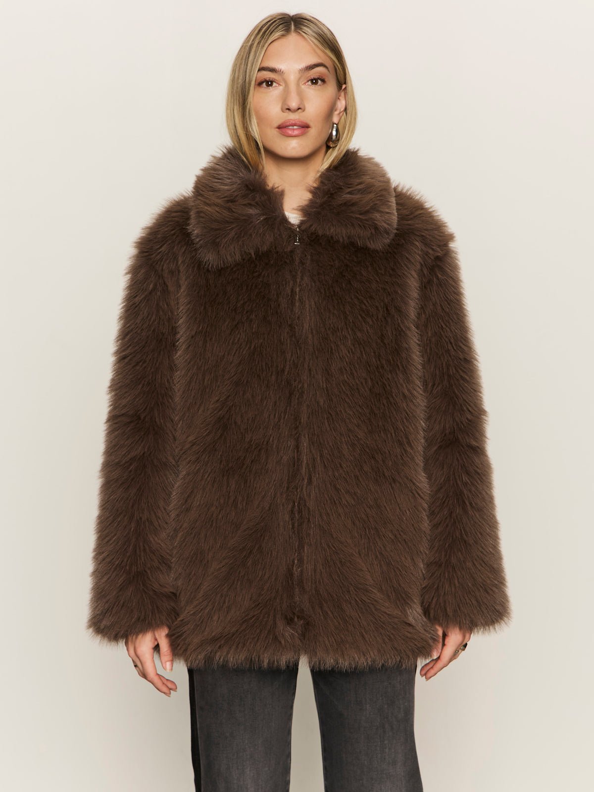 Carmen Fur Coat Morel