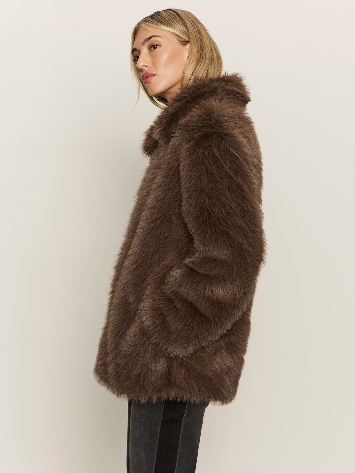 Carmen Fur Coat Morel