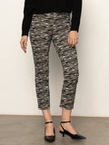 Carnaby Kick Crop Legging Fluid Zebra