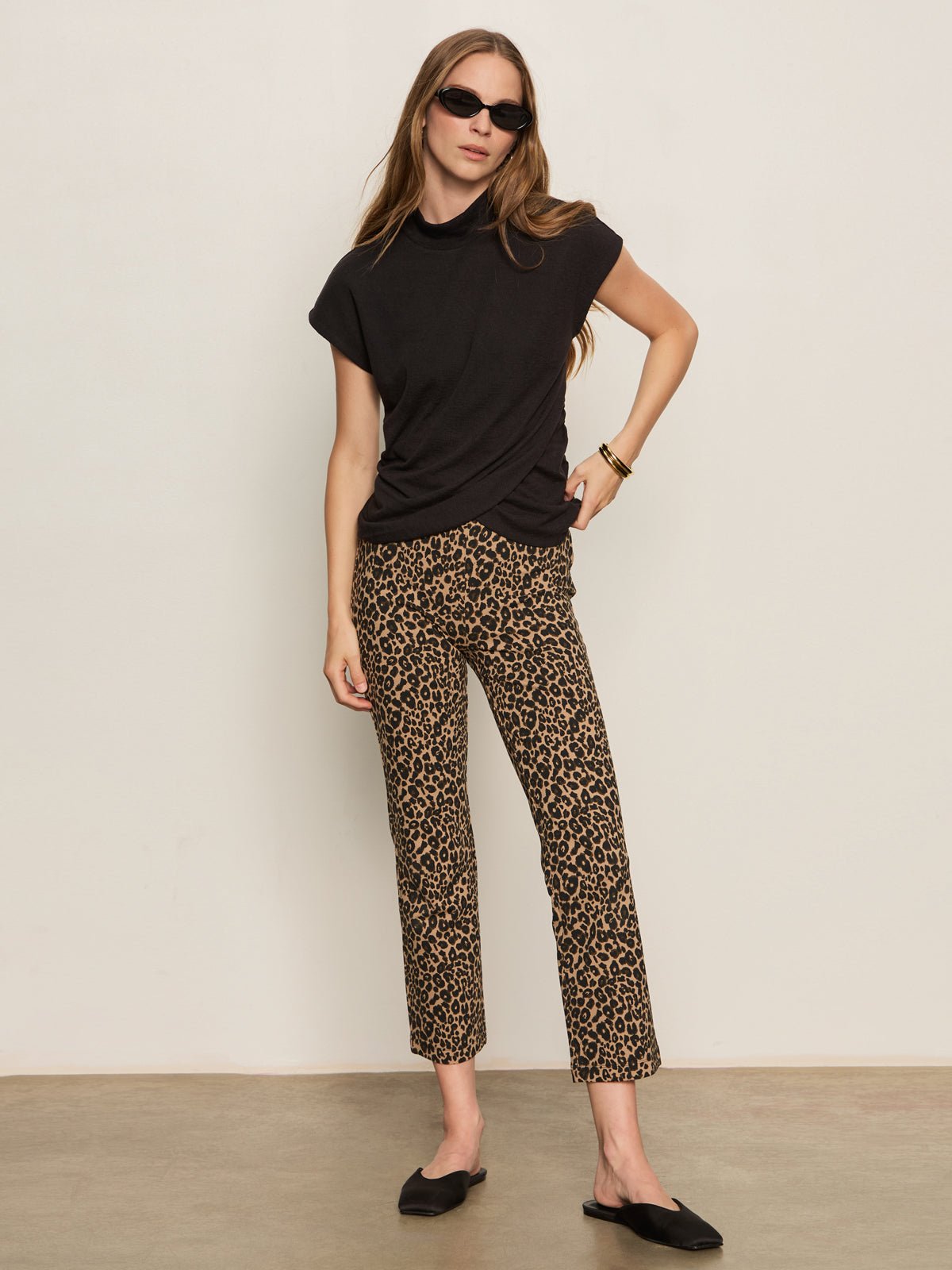 Carnaby Kick Crop Leggings French Kitty
