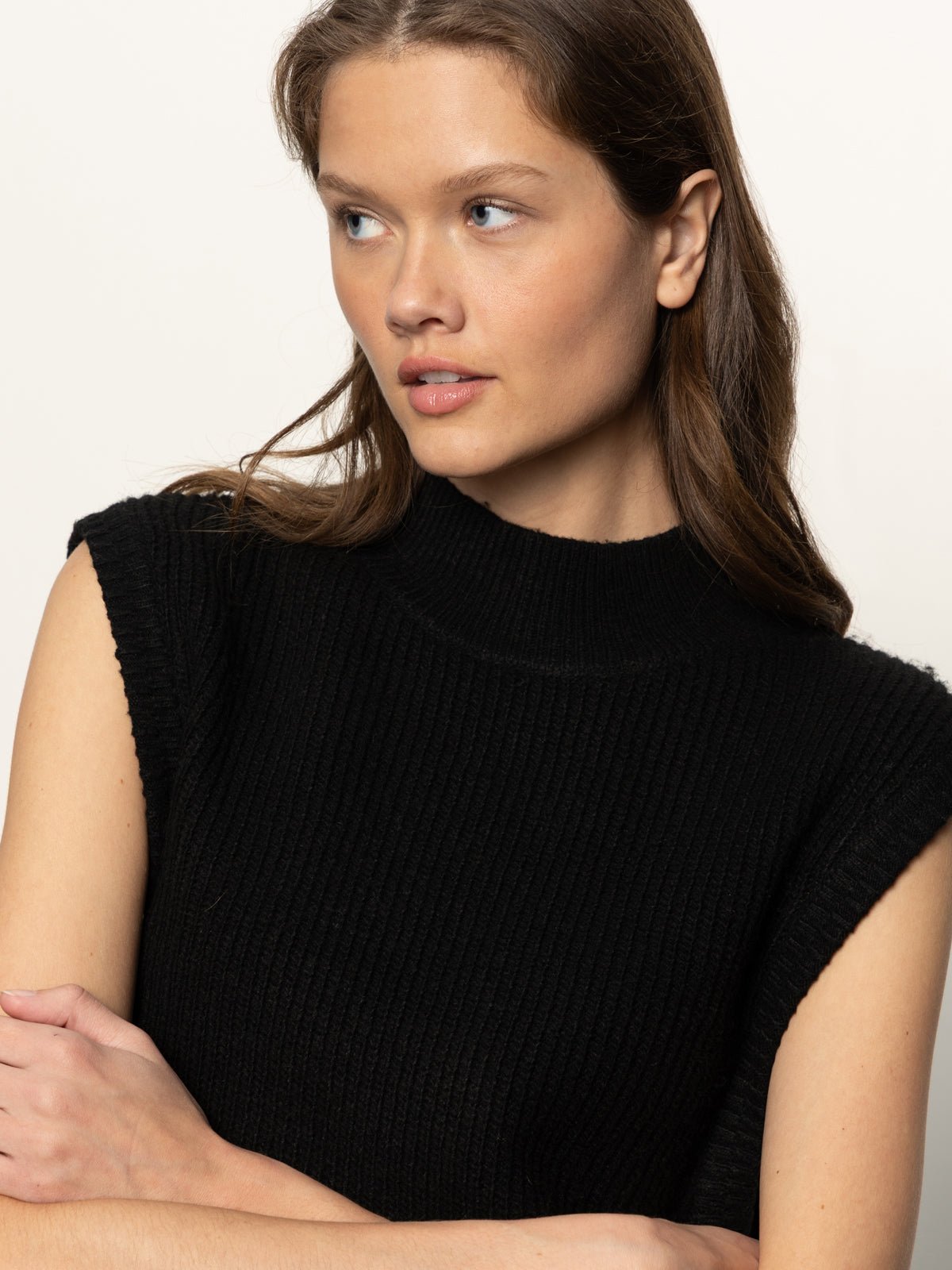 City Sweater Shell Black