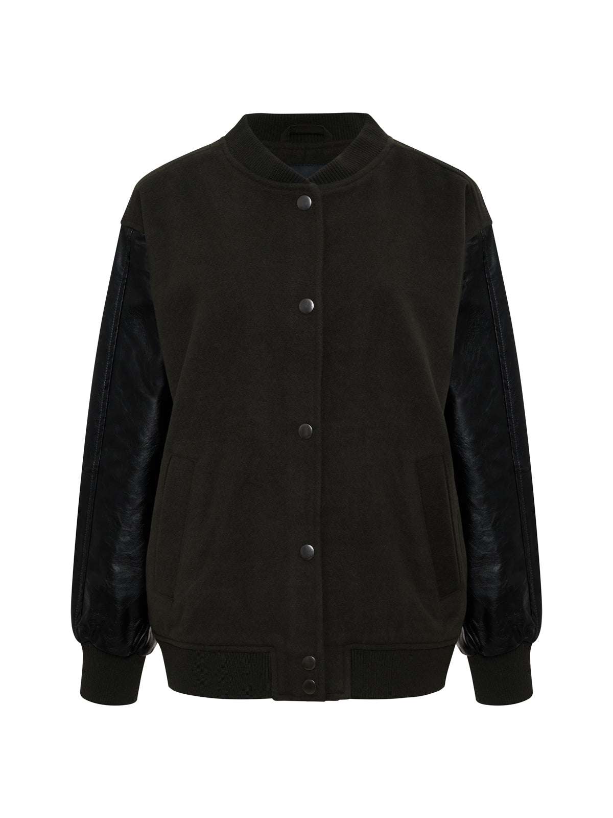 Club Varsity Jacket Midnight Olive