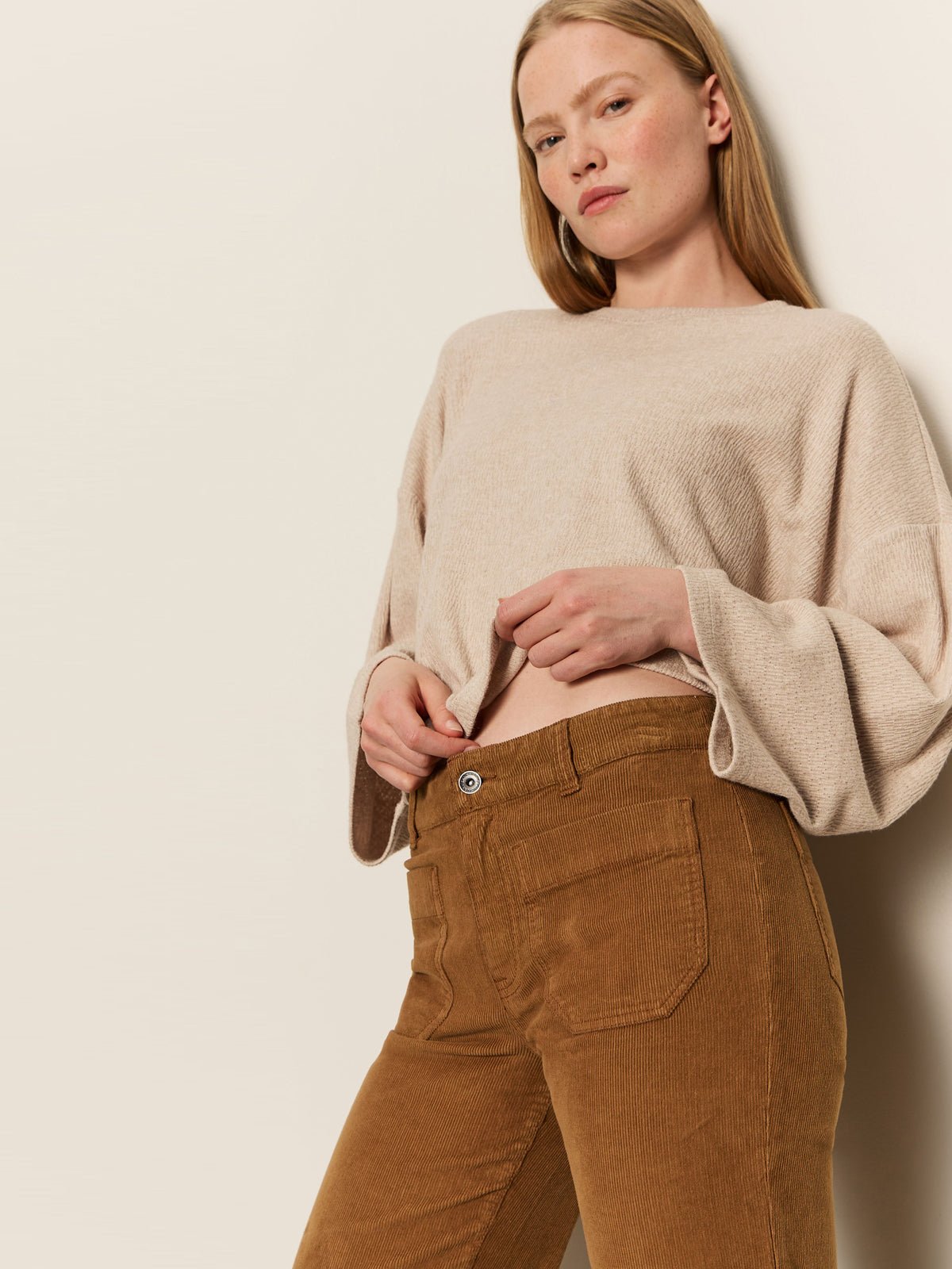 Corduroy Marine Pant Bronze