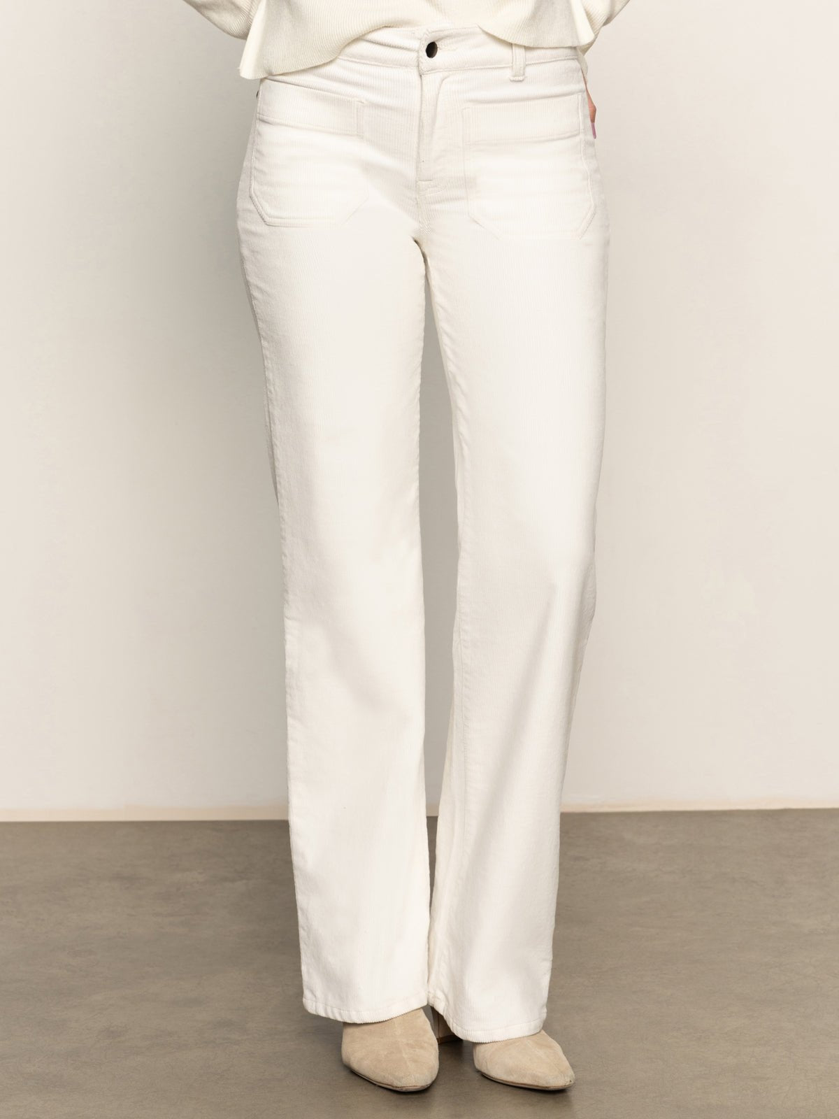 Corduroy Marine Pant Chalk