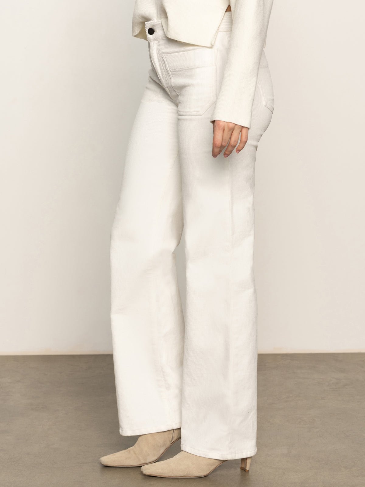 Corduroy Marine Pant Chalk