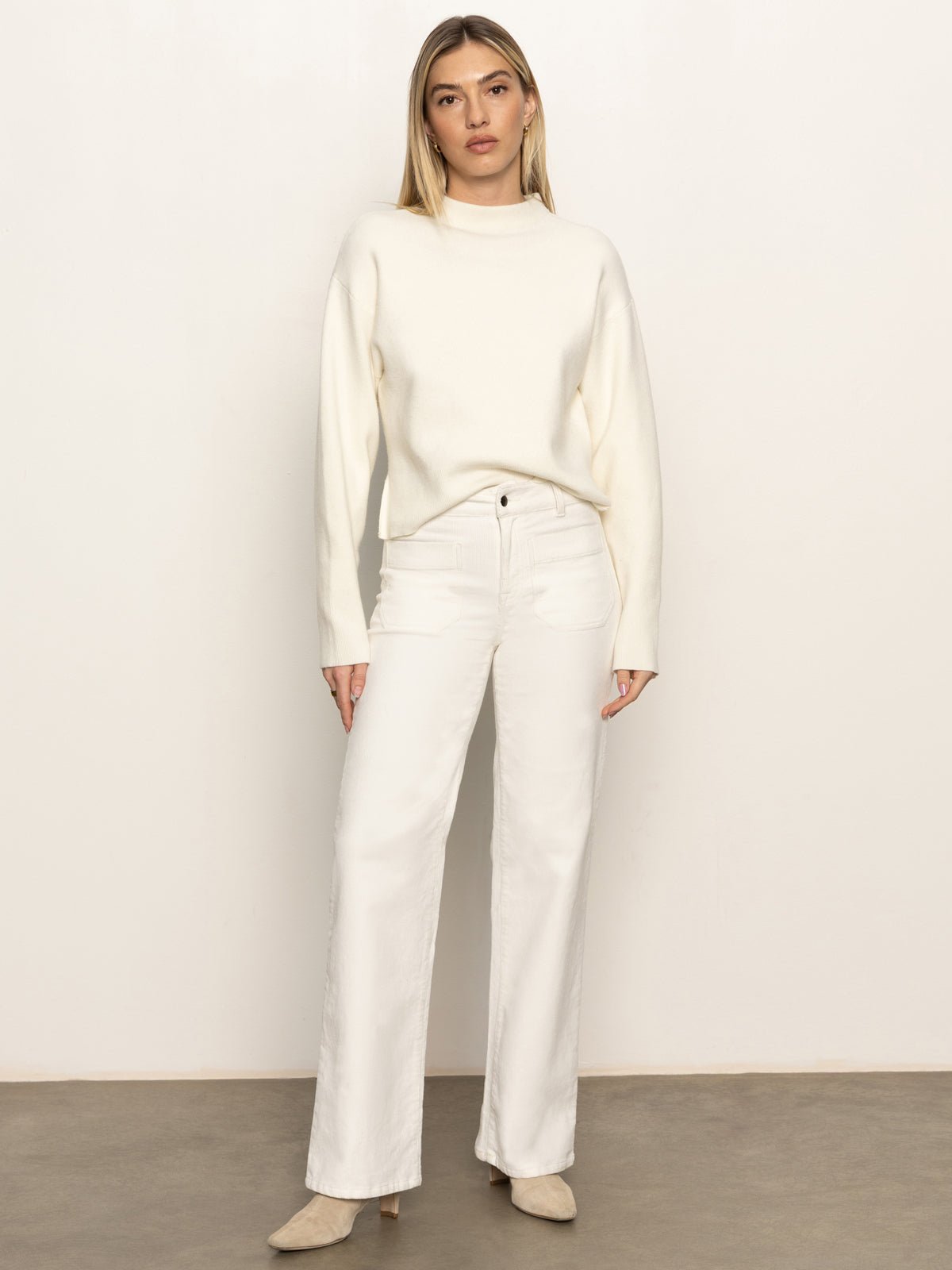 Corduroy Marine Pant Chalk