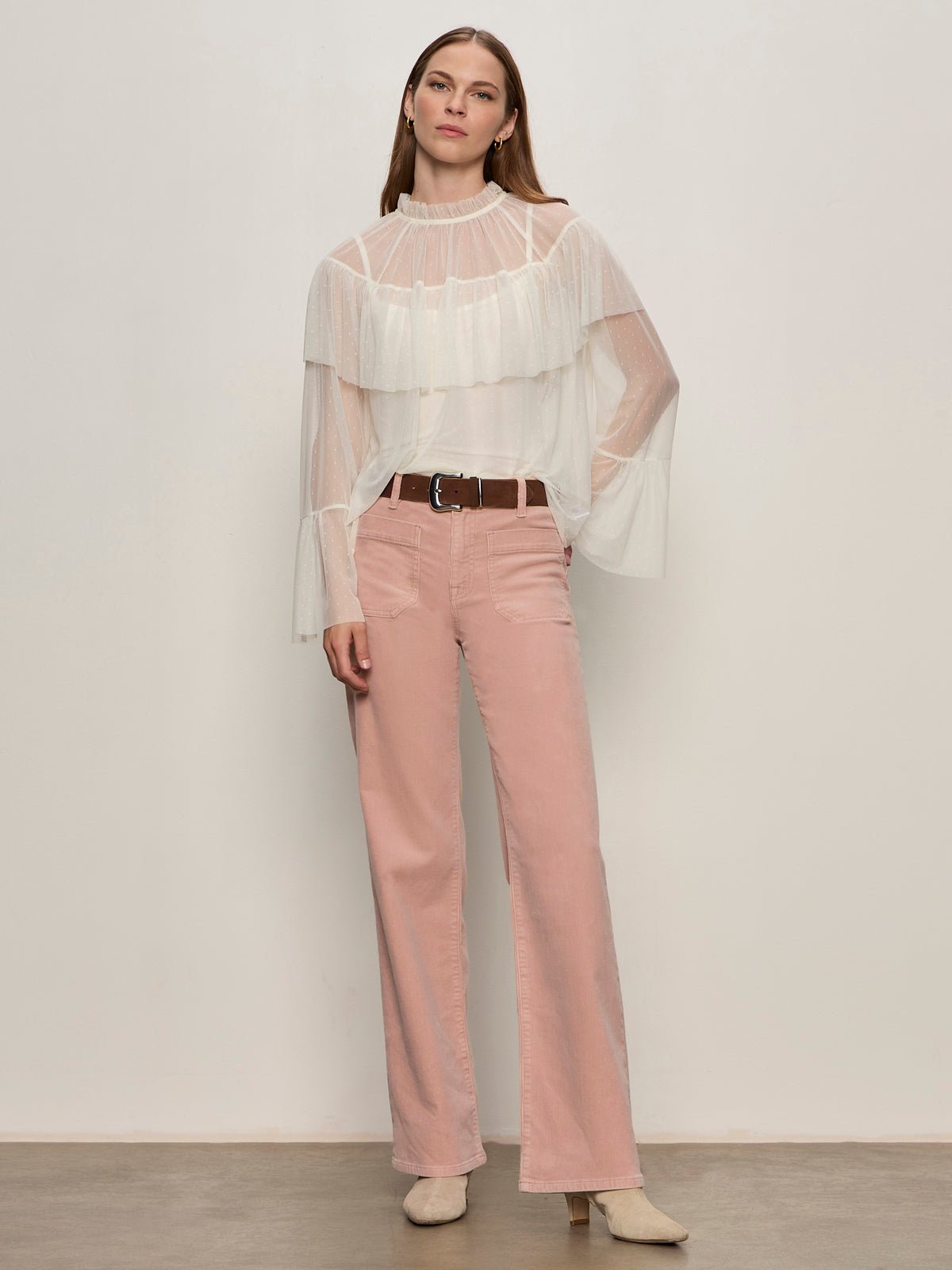 Corduroy Marine Pant Dusty Rose