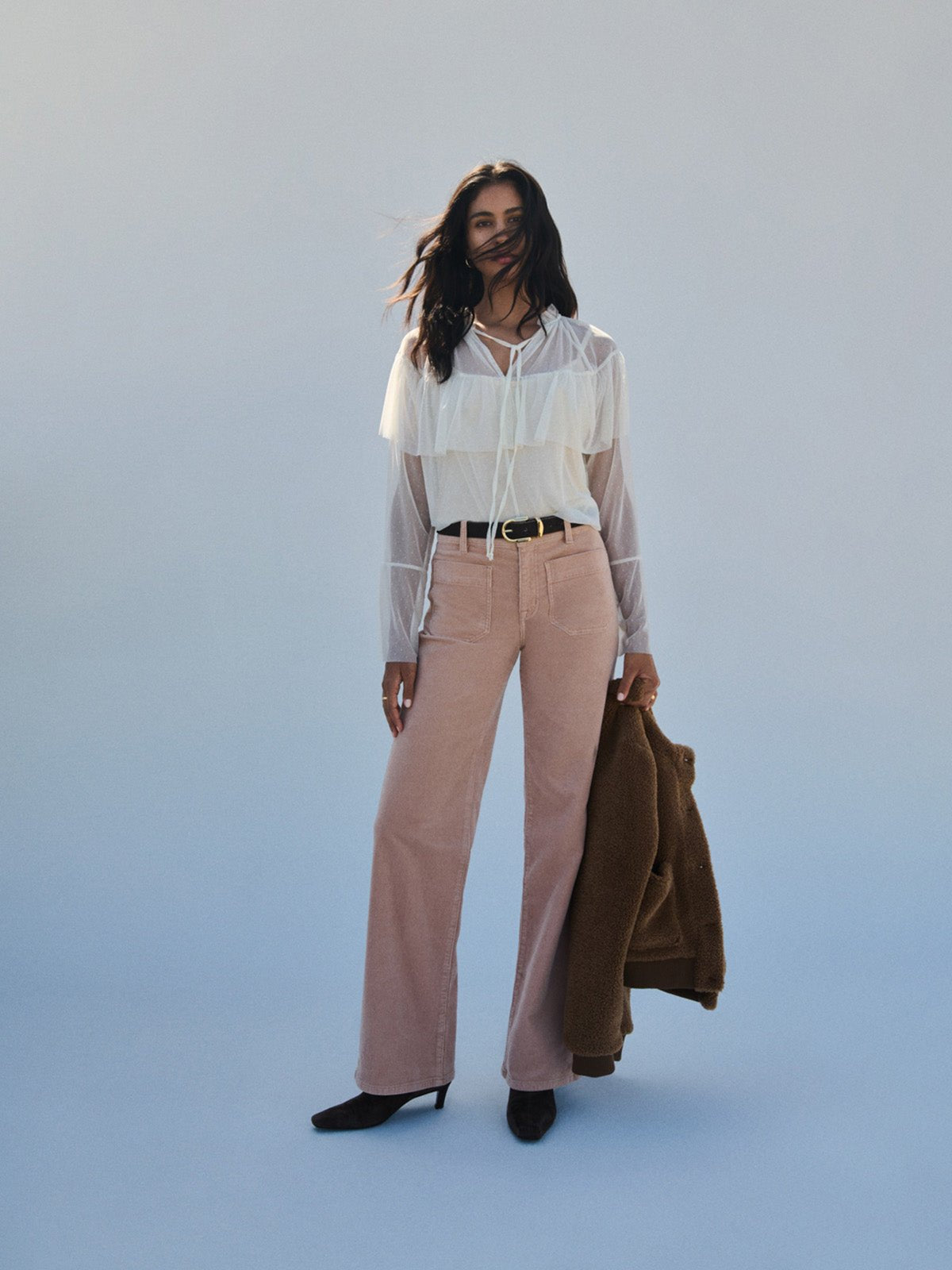 Corduroy Marine Pant Dusty Rose