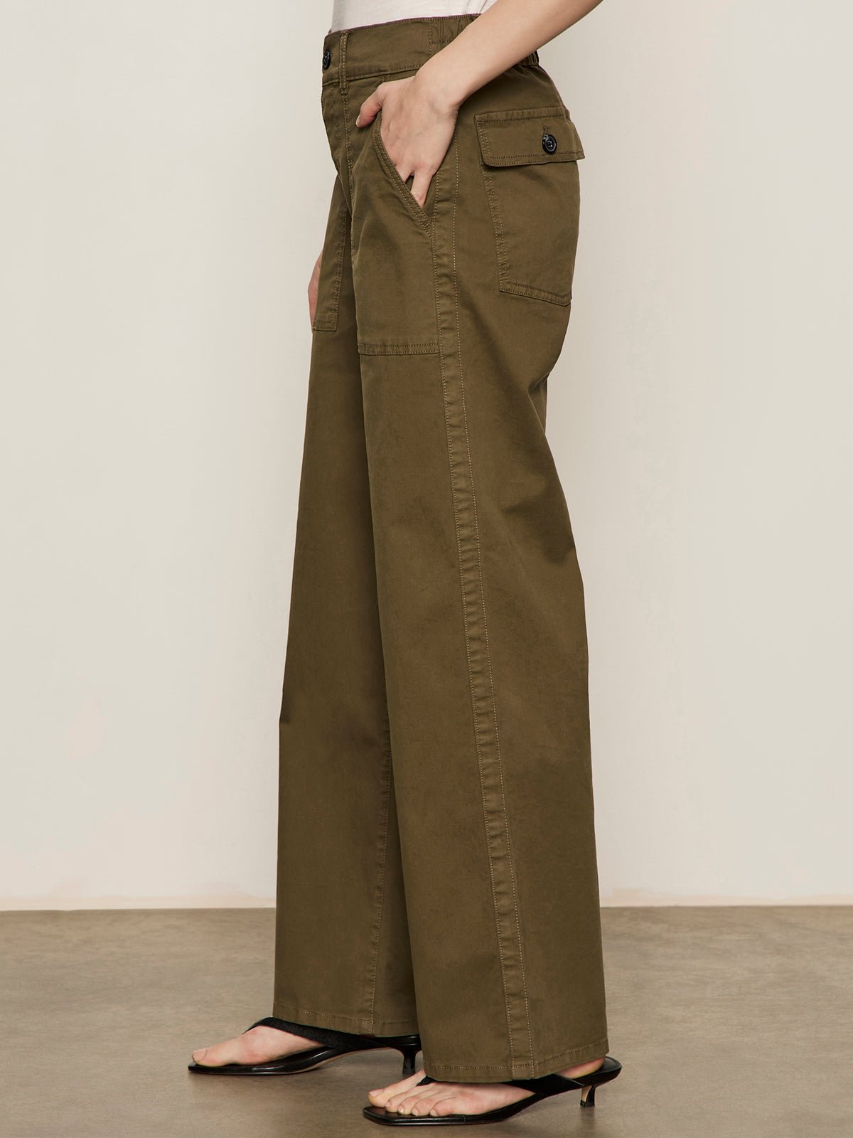 Cruiser Full Length Pant Mossy Green