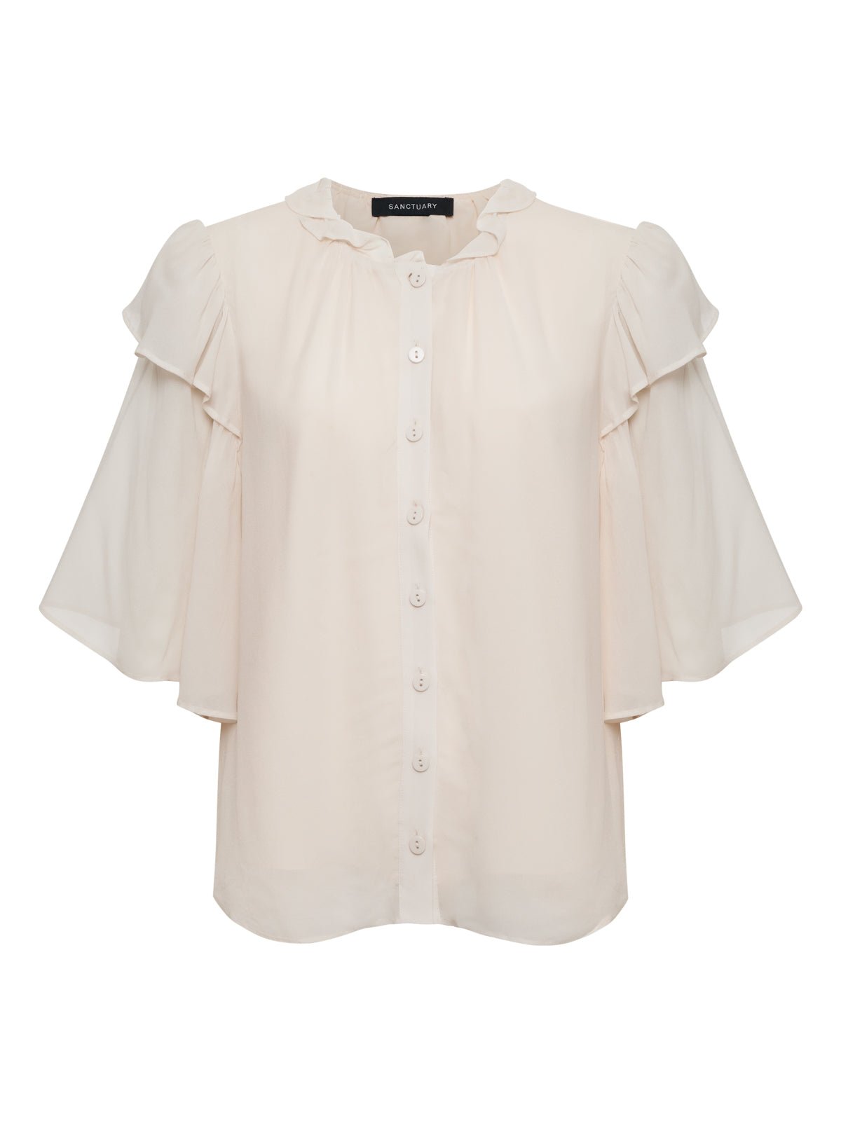 Deja Vu Blouse Light Oat
