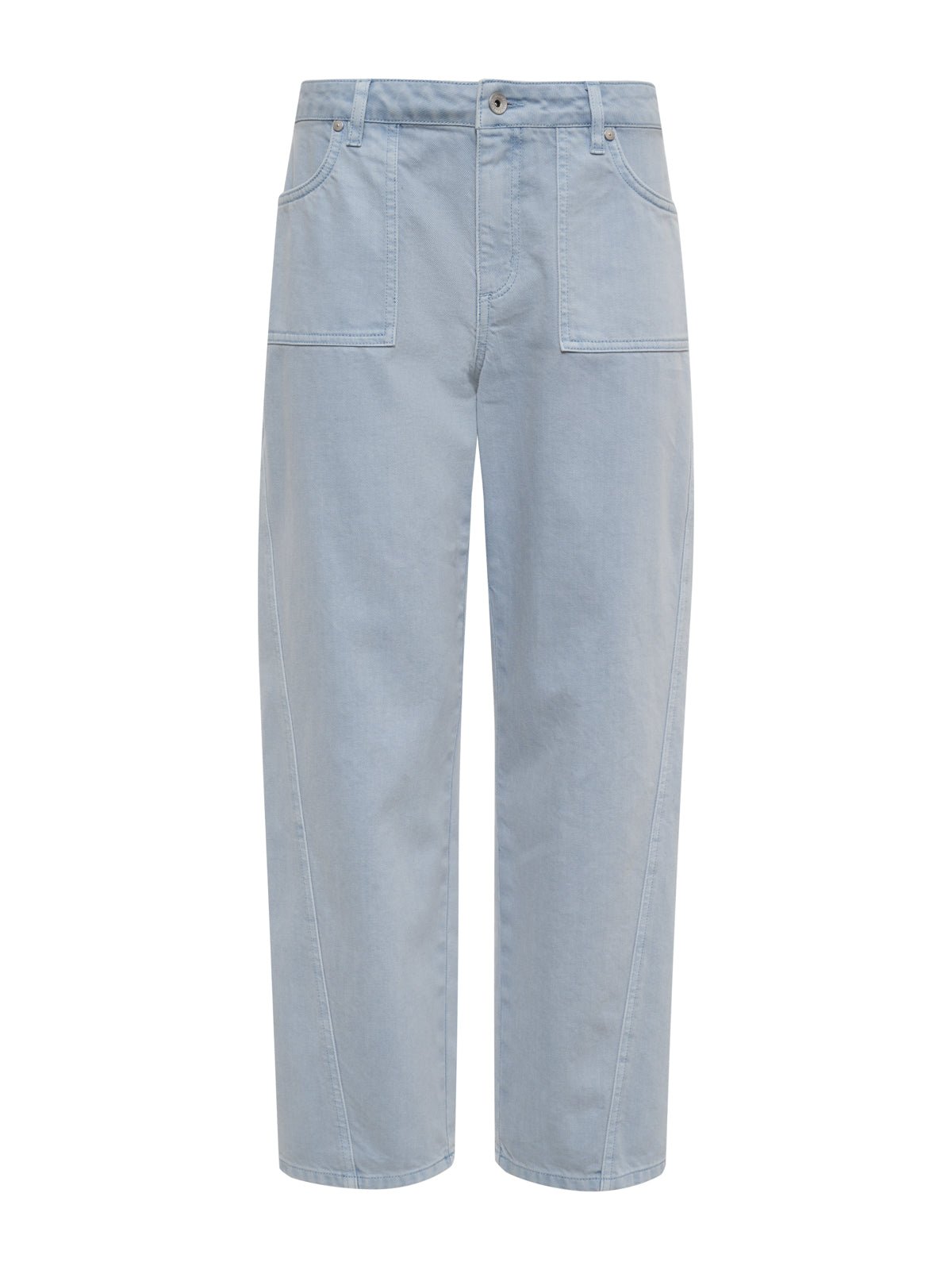 District Column Standard Rise Ankle Jeans Blue Mirage