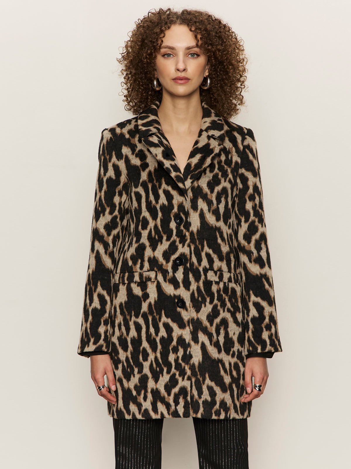 Downtown Jacket Leopard Mirage