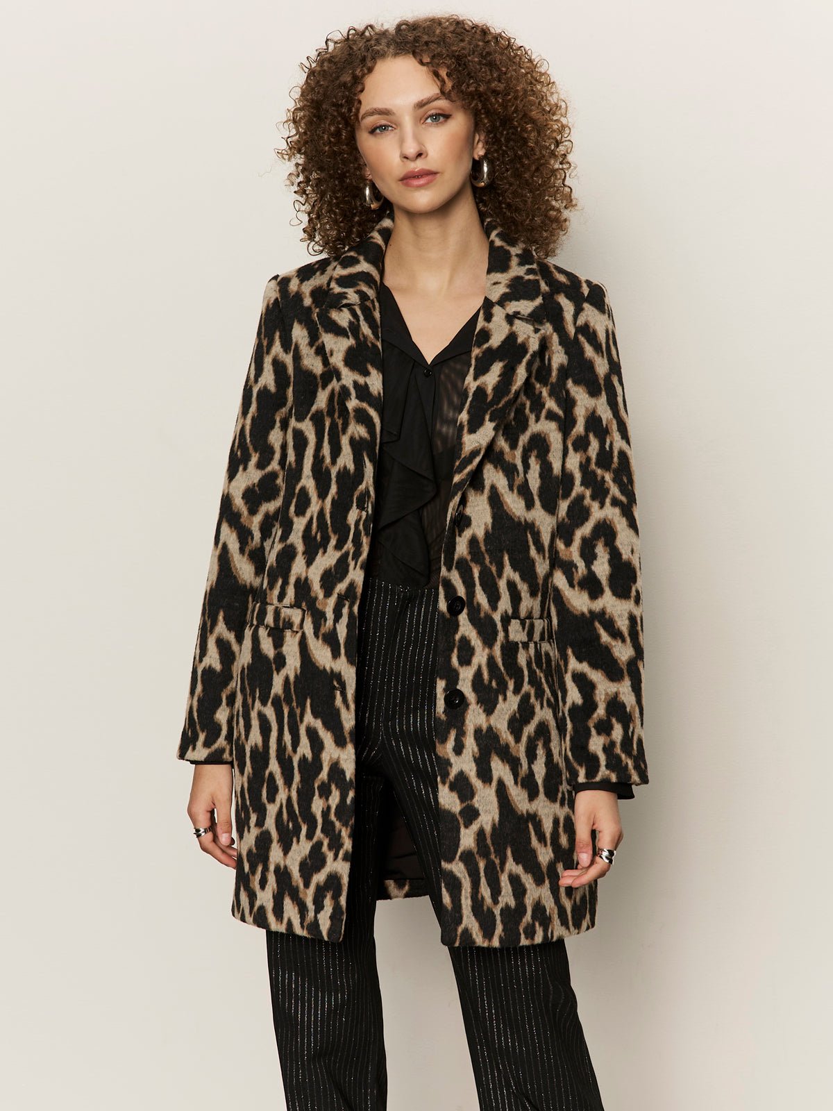 Downtown Jacket Leopard Mirage