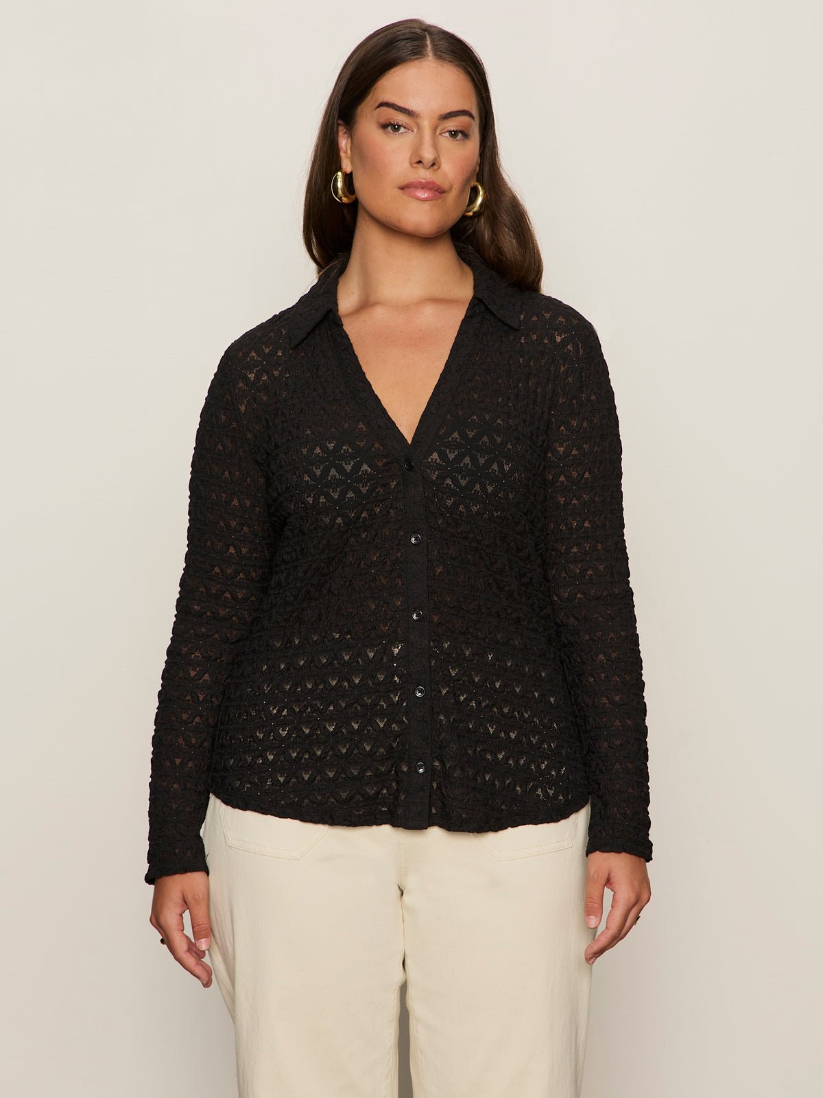 Dreamgirl Top Black Extended Sizing