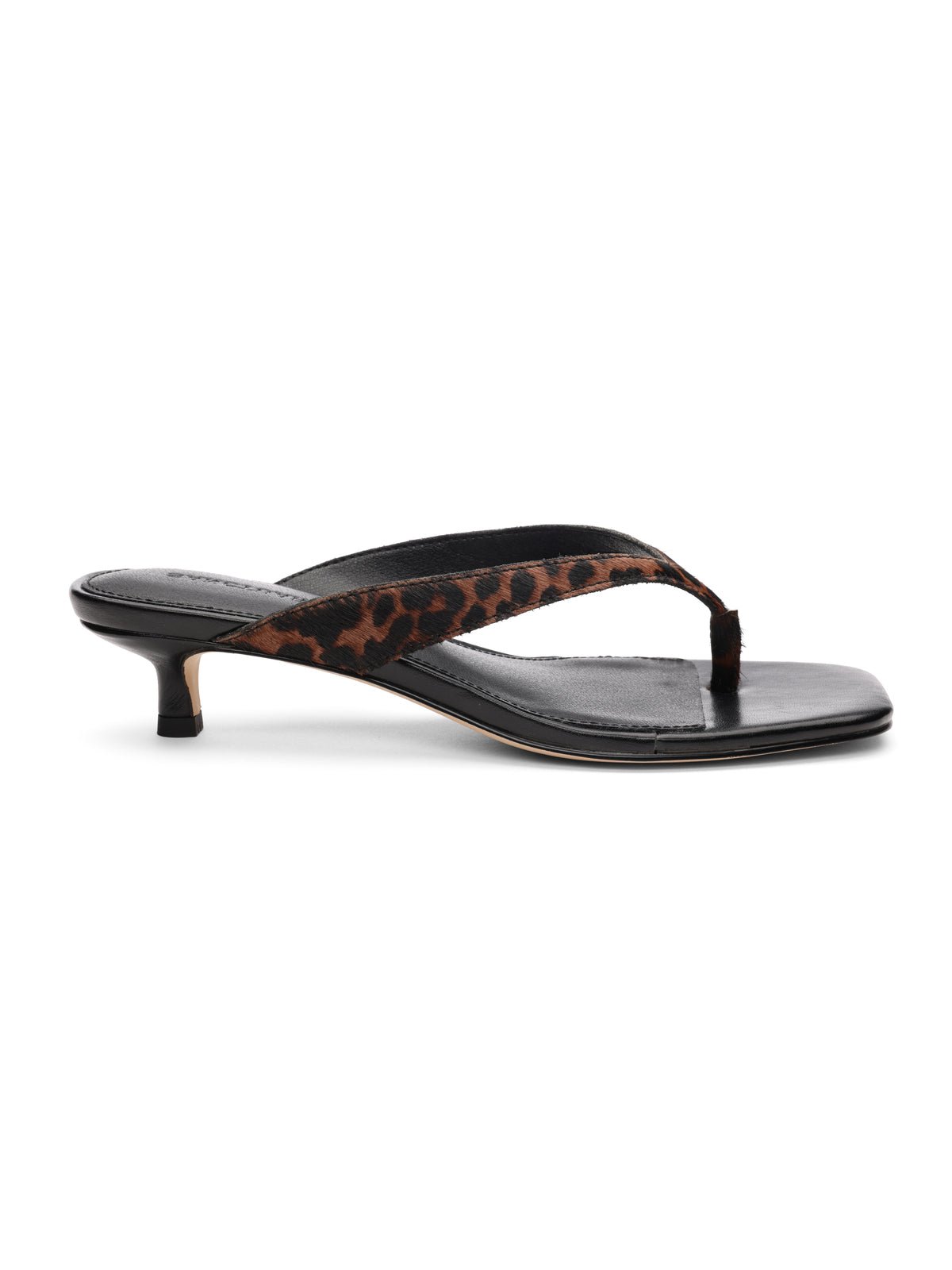 Ease Sandal Black Brown Leopard