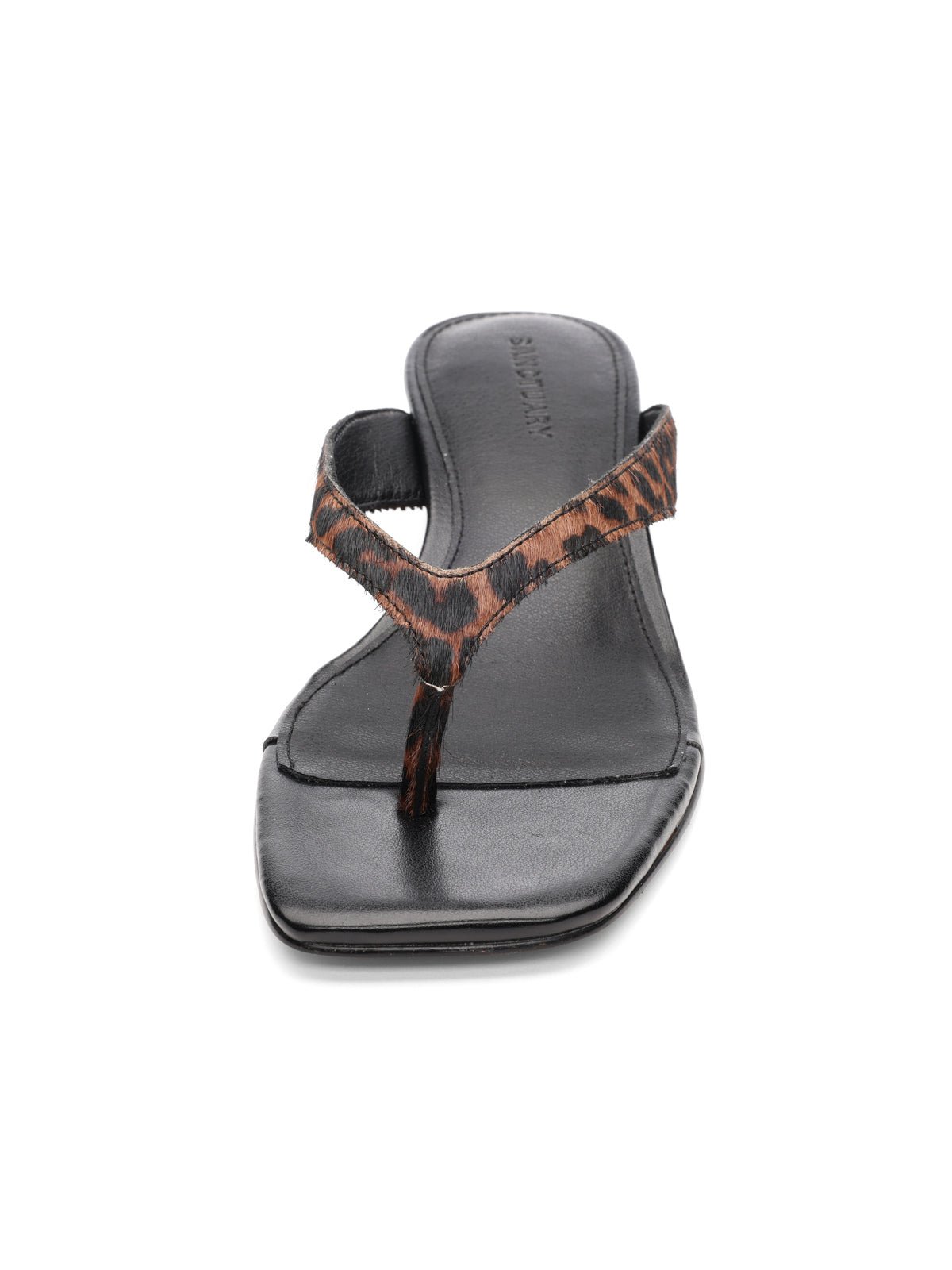 Ease Sandal Black Brown Leopard