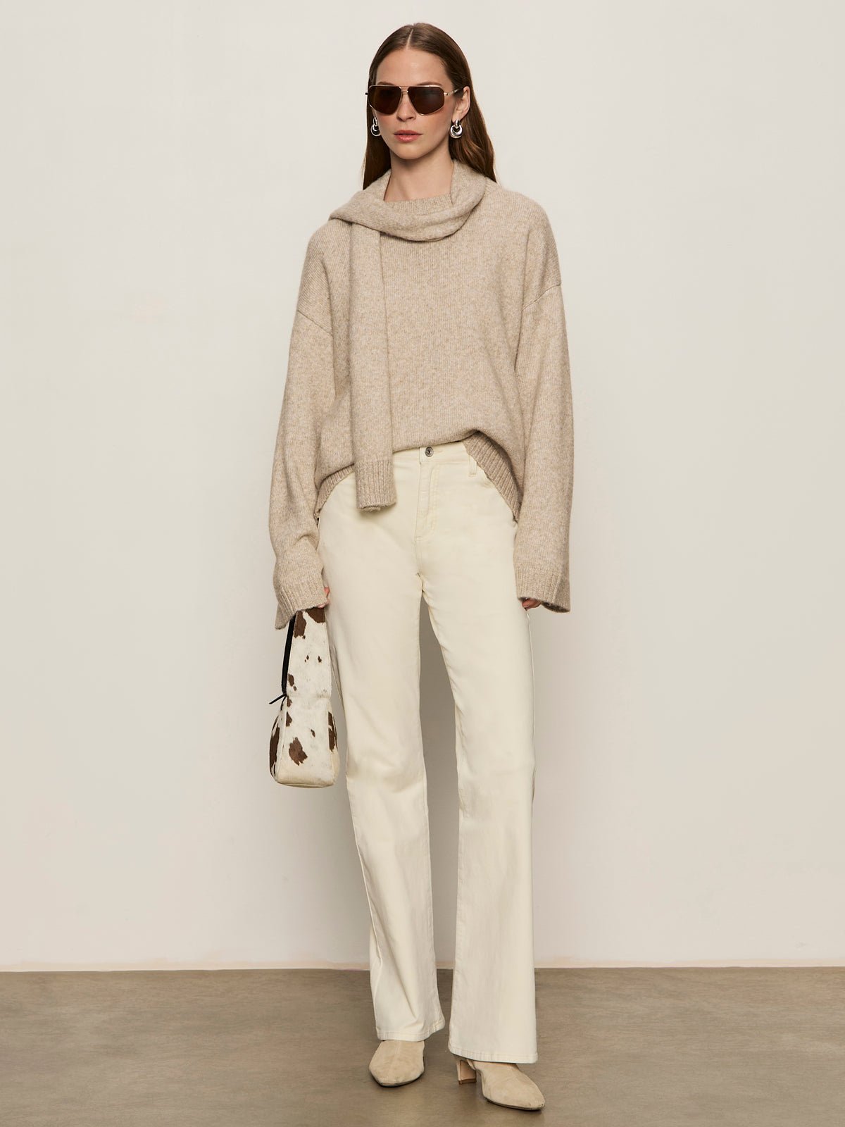 Go-To Sweater Heather Wheat