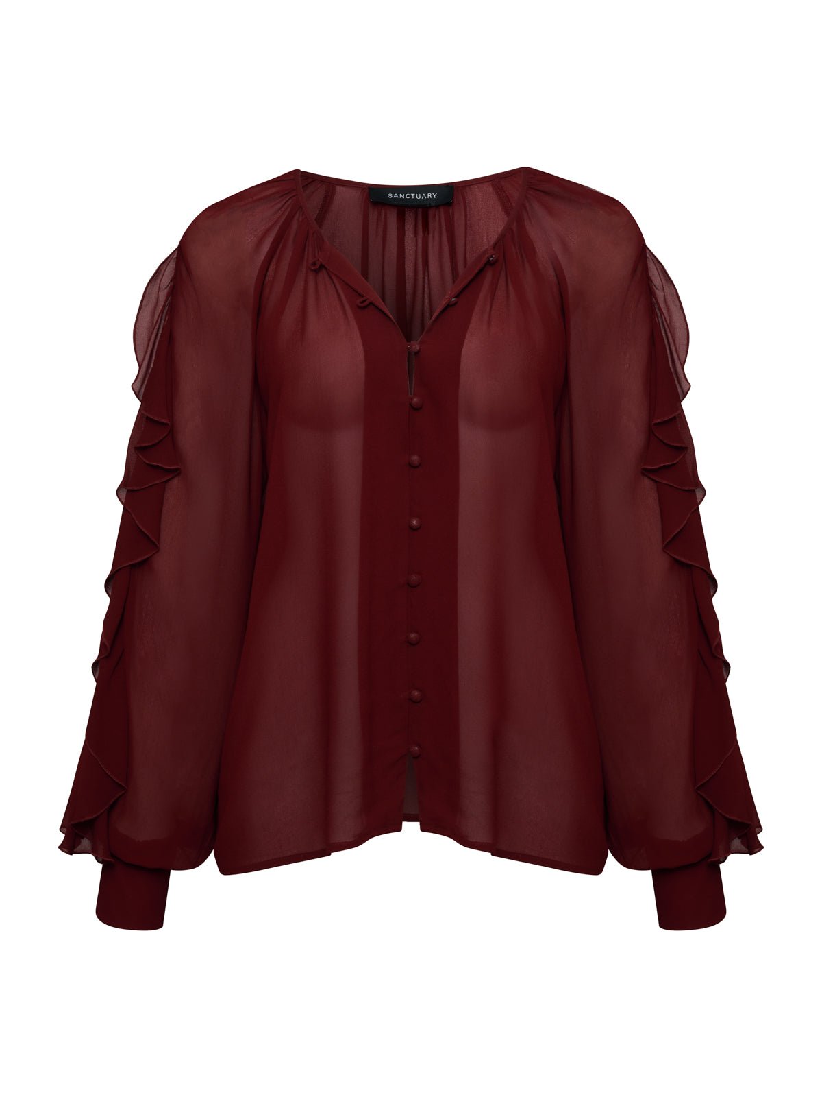Harmony Blouse Crimson