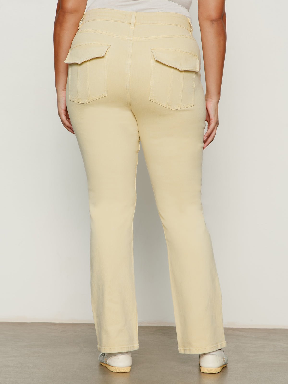 Hayden Bootcut Jean Buttercream Extended Sizing