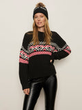 Send It Sweater Black Multi