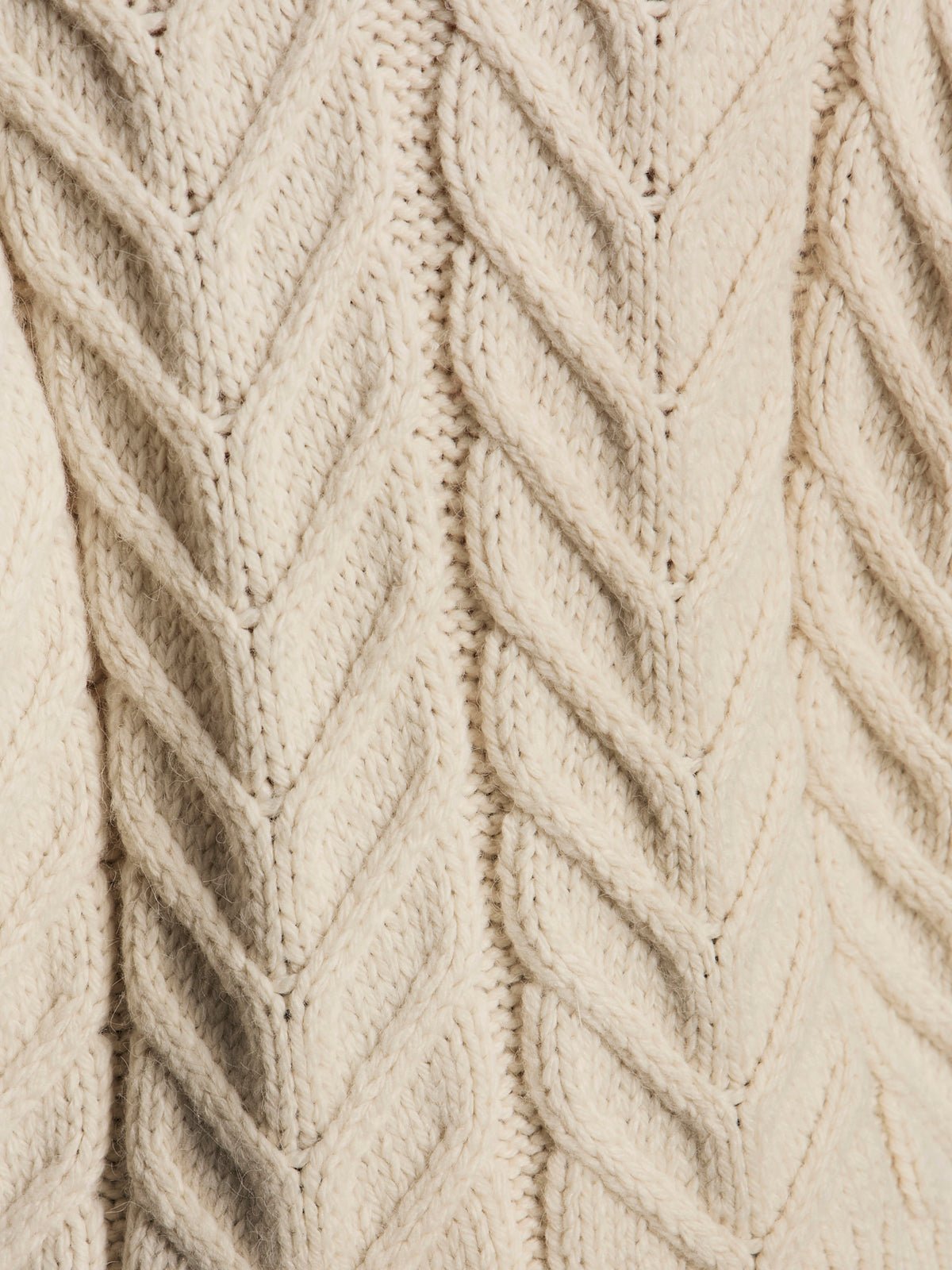 Snow Bunny Statement Sweater Chalk