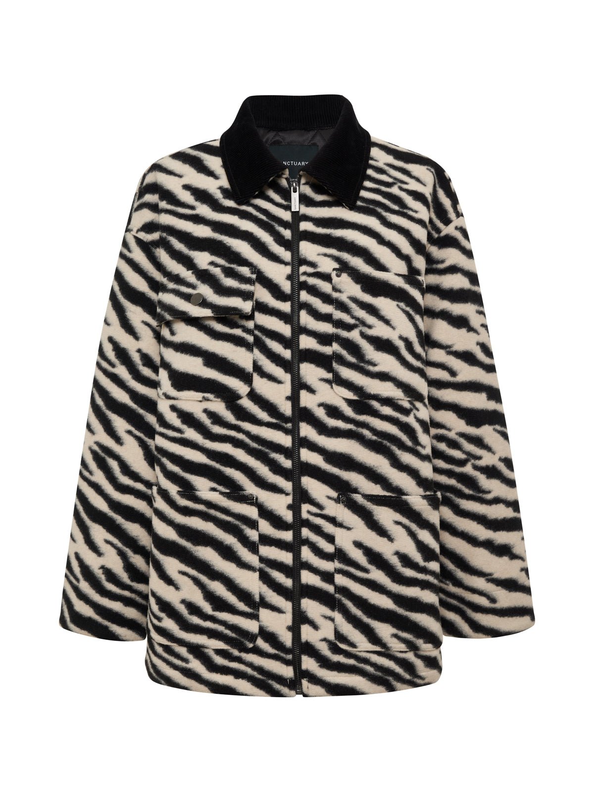 Soiree Barn Jacket Striking Zebra