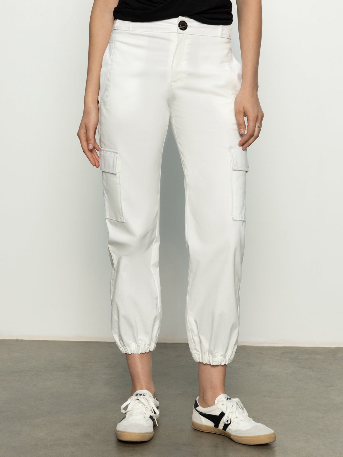 Take Over Jogger Mid-Rise Pant Bleached White