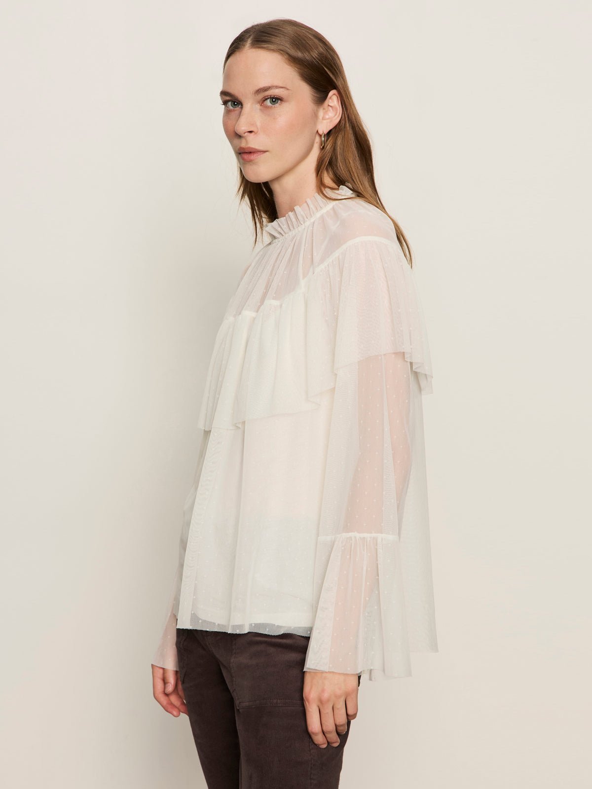 The Ethereal Blouse Chalk