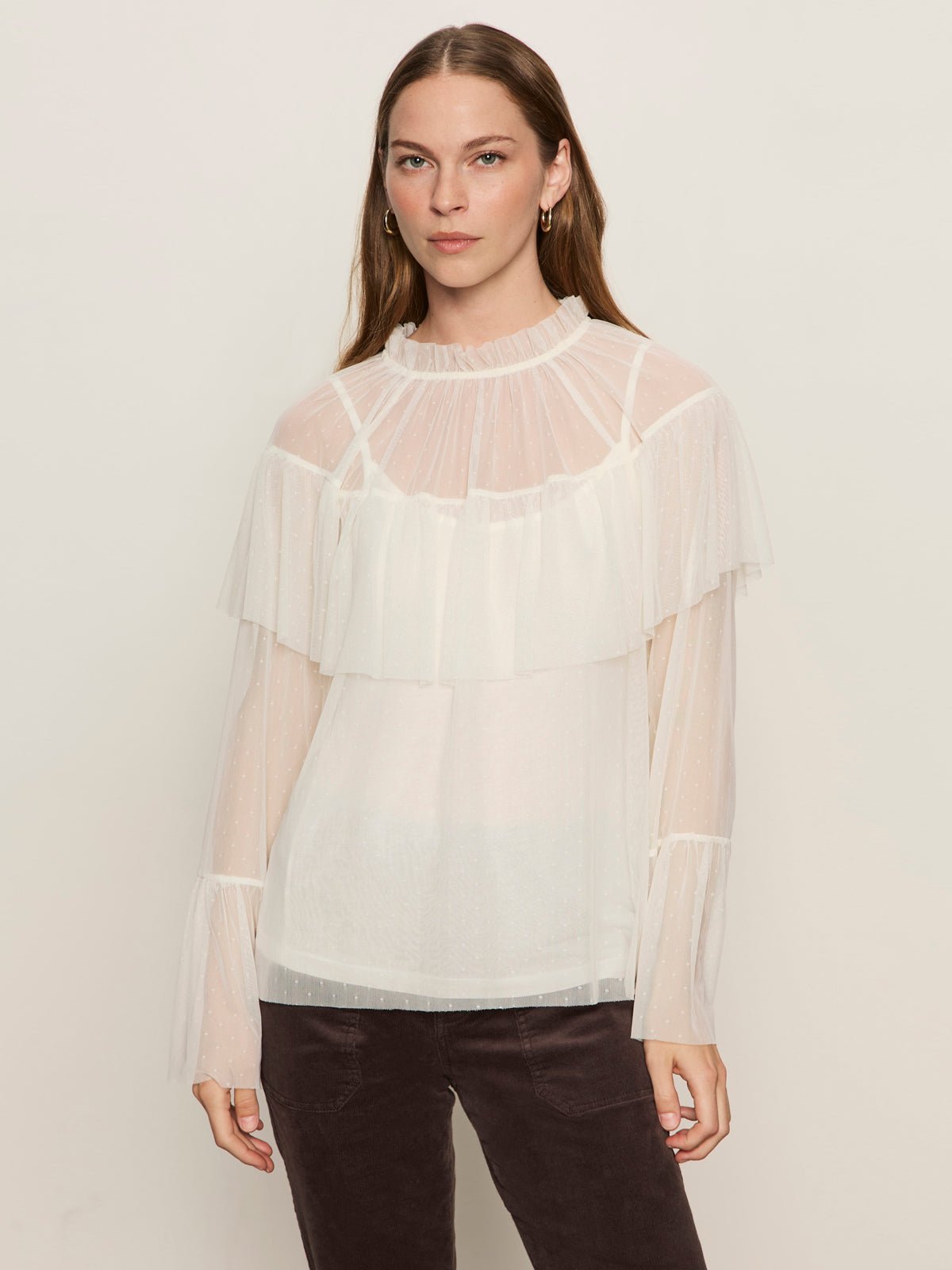 The Ethereal Blouse Chalk