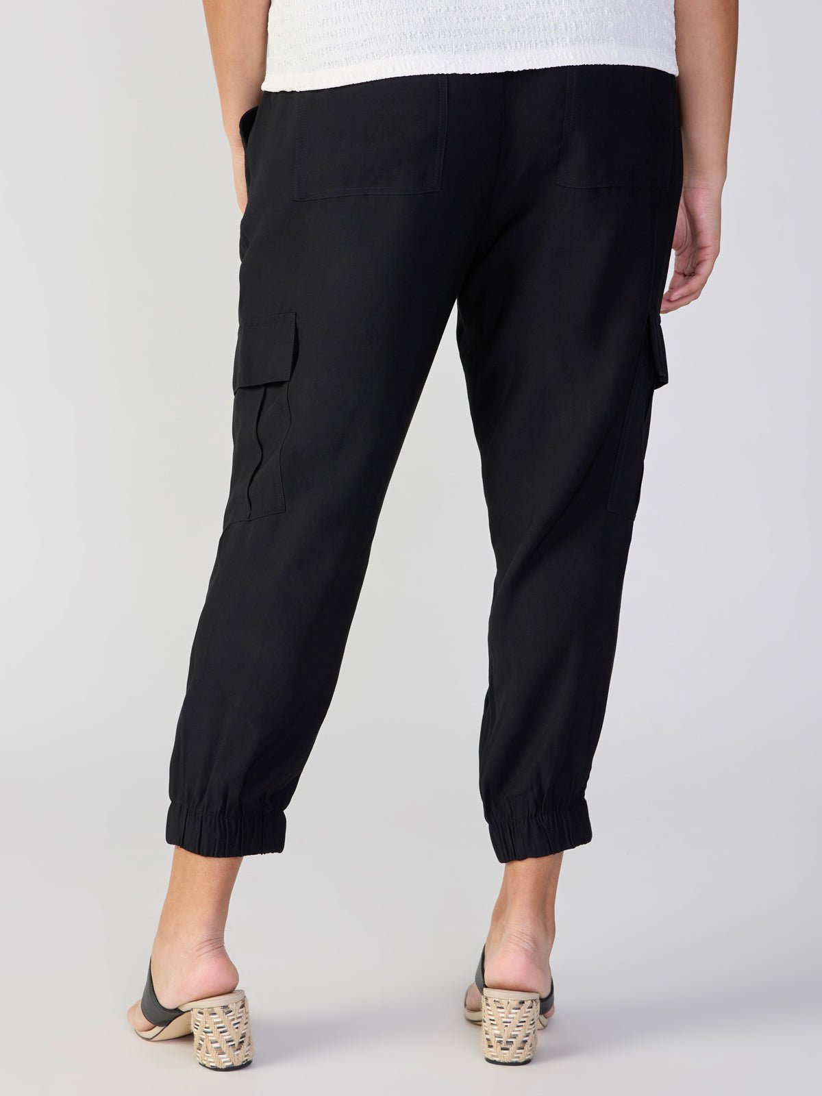 The Harmony Semi High Rise Pant Black Extended Sizing