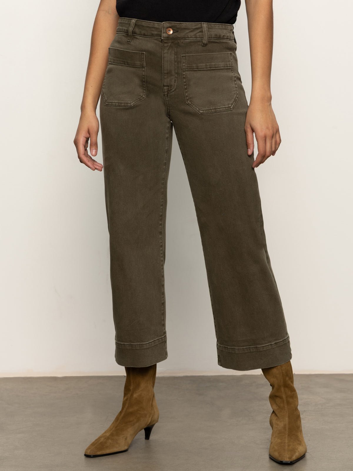 The Marine Standard Rise Denim Pant Fatigue