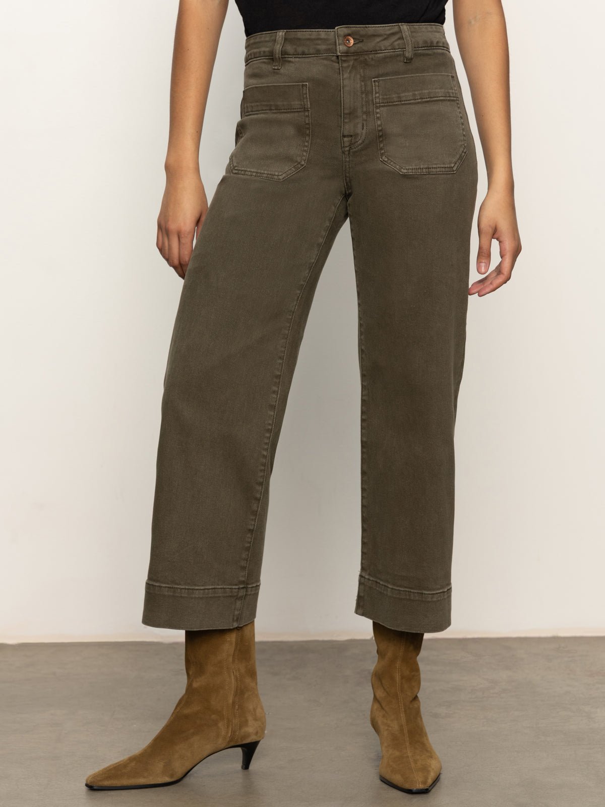 The Marine Standard Rise Denim Pant Fatigue