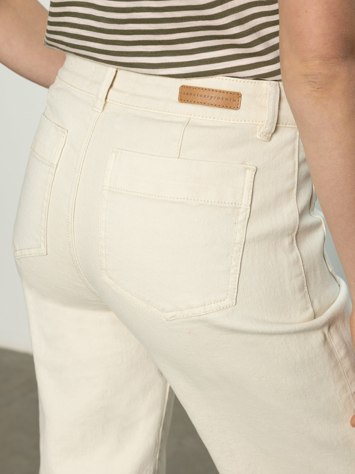 The Marine Standard Rise Denim Pant French Vanilla