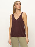 V-Neck Knitwear Tank Mesa