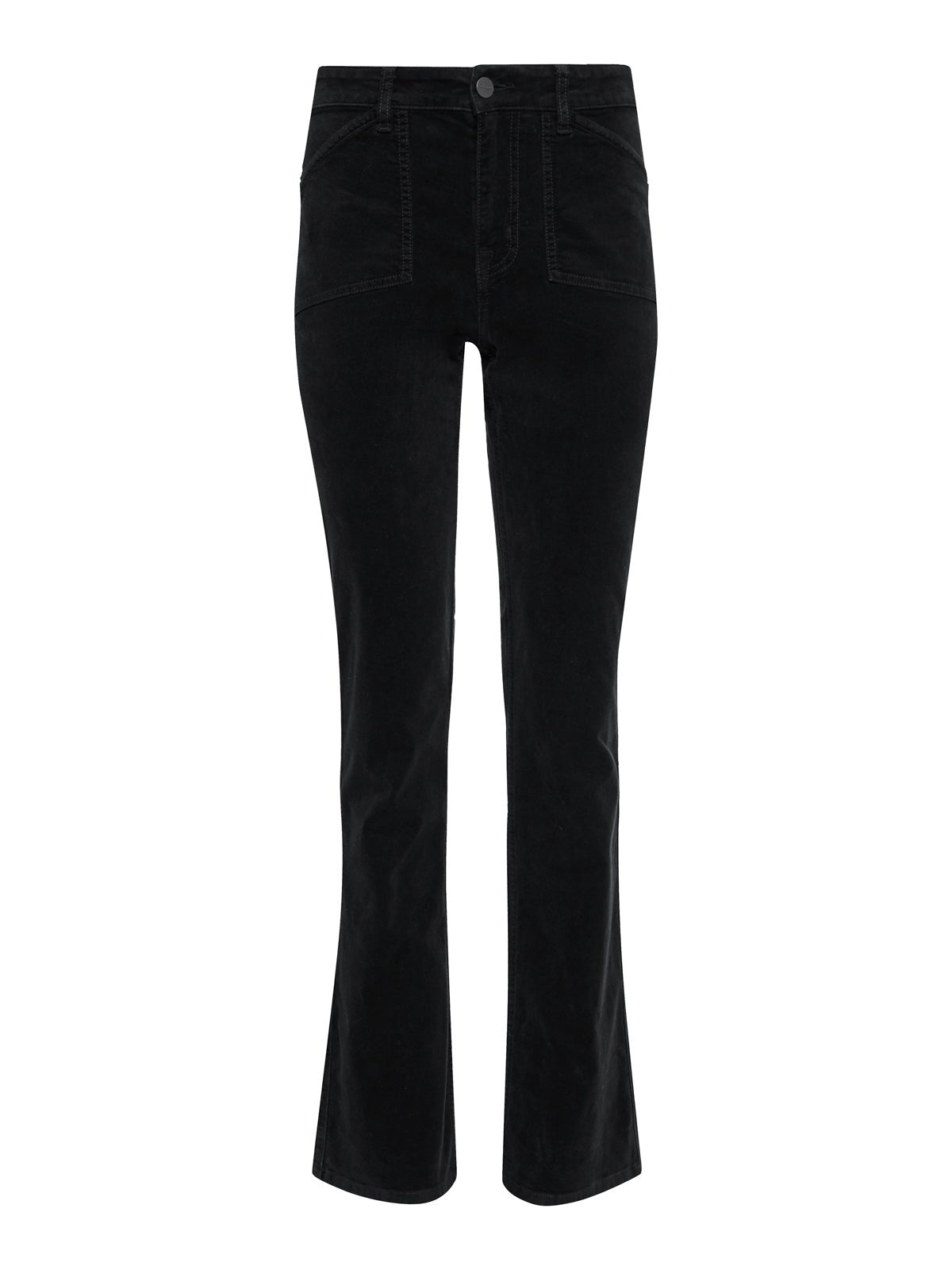Velveteen Brook Bootcut Pant Black