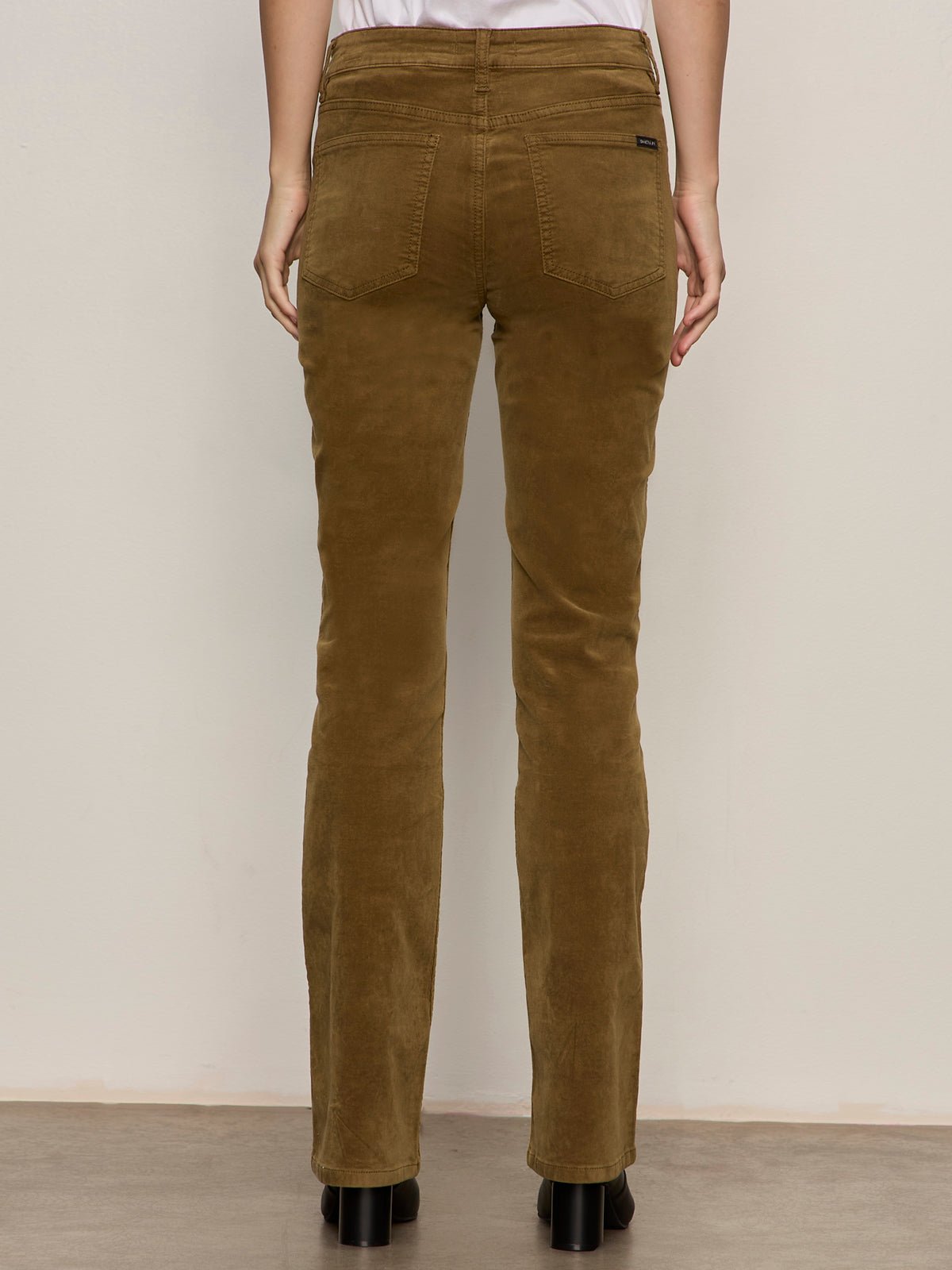 Velveteen Brook Bootcut Pant Dirty Martini